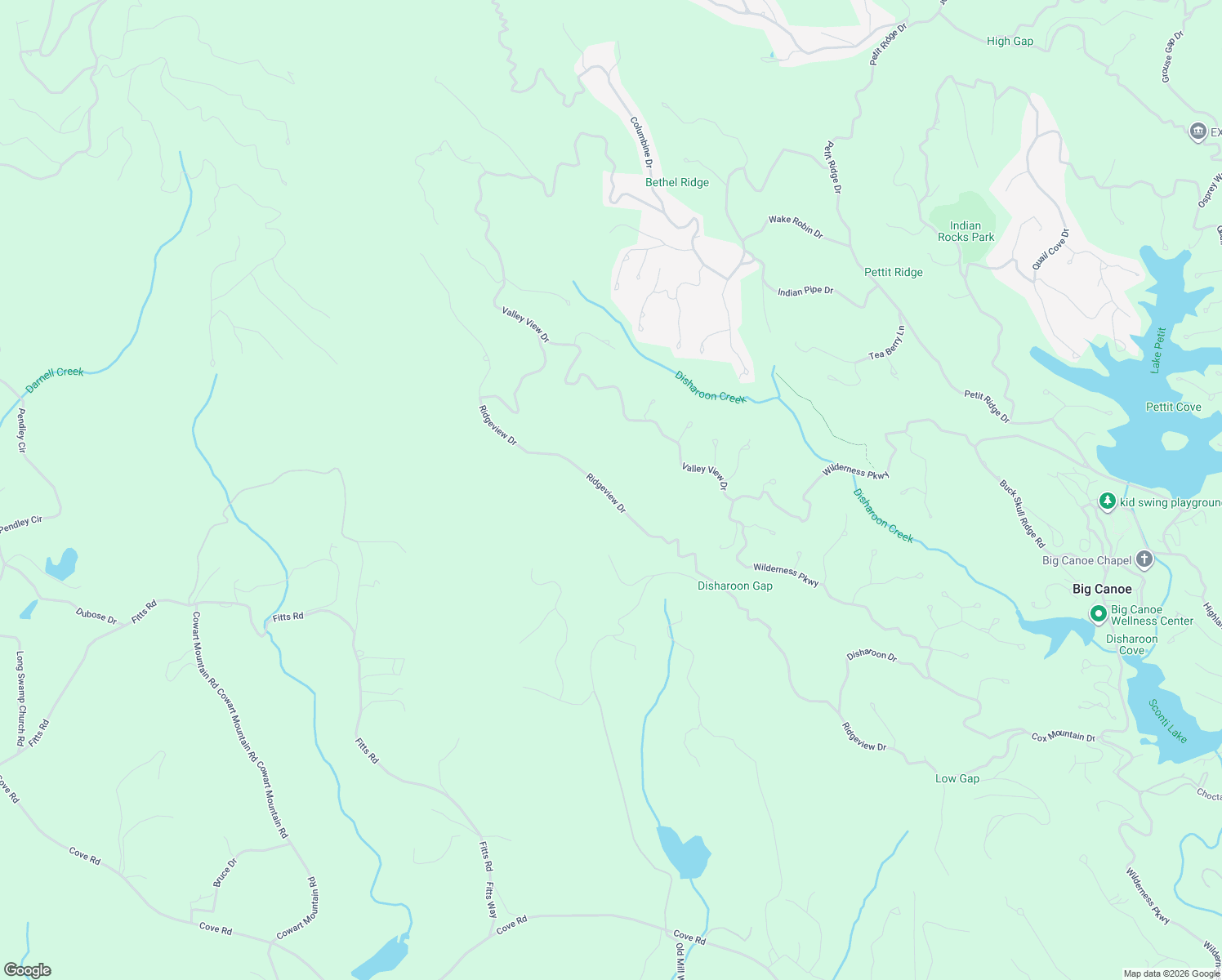 map of restaurants, bars, coffee shops, grocery stores, and more near 1543 Ridgeview Drive in Jasper