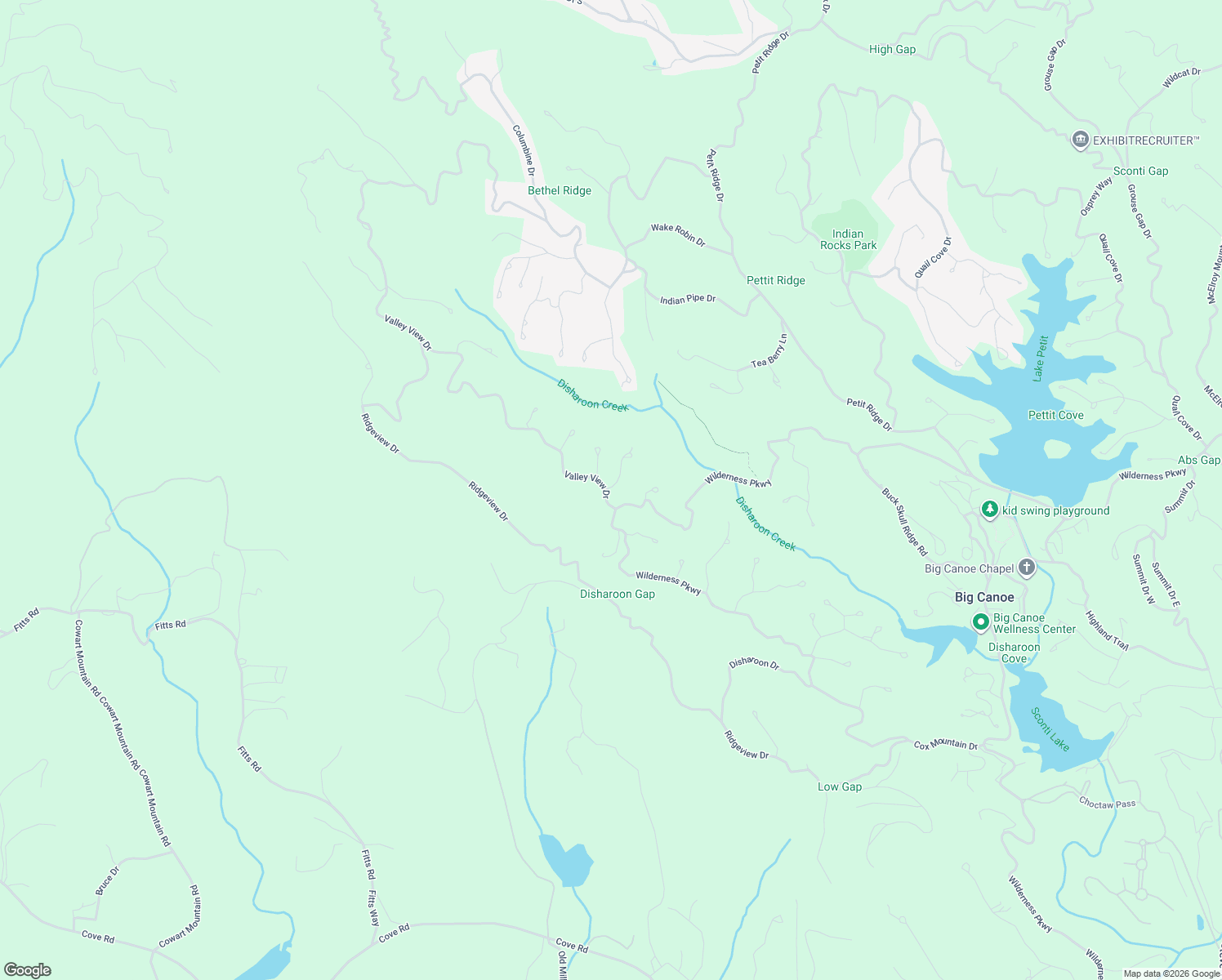 map of restaurants, bars, coffee shops, grocery stores, and more near 1479 Wilderness Parkway in Jasper