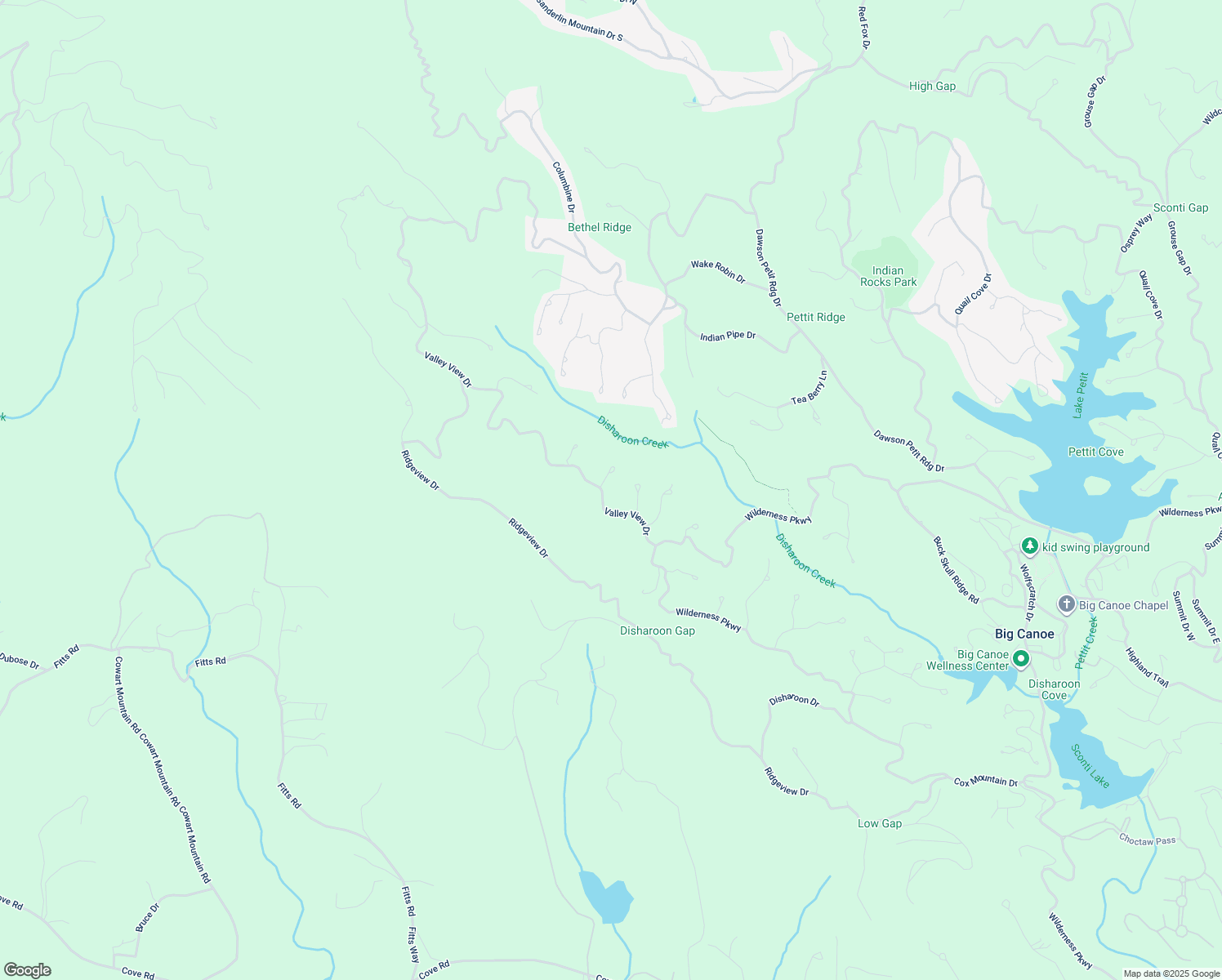 map of restaurants, bars, coffee shops, grocery stores, and more near 8 White Oak Knoll in Jasper