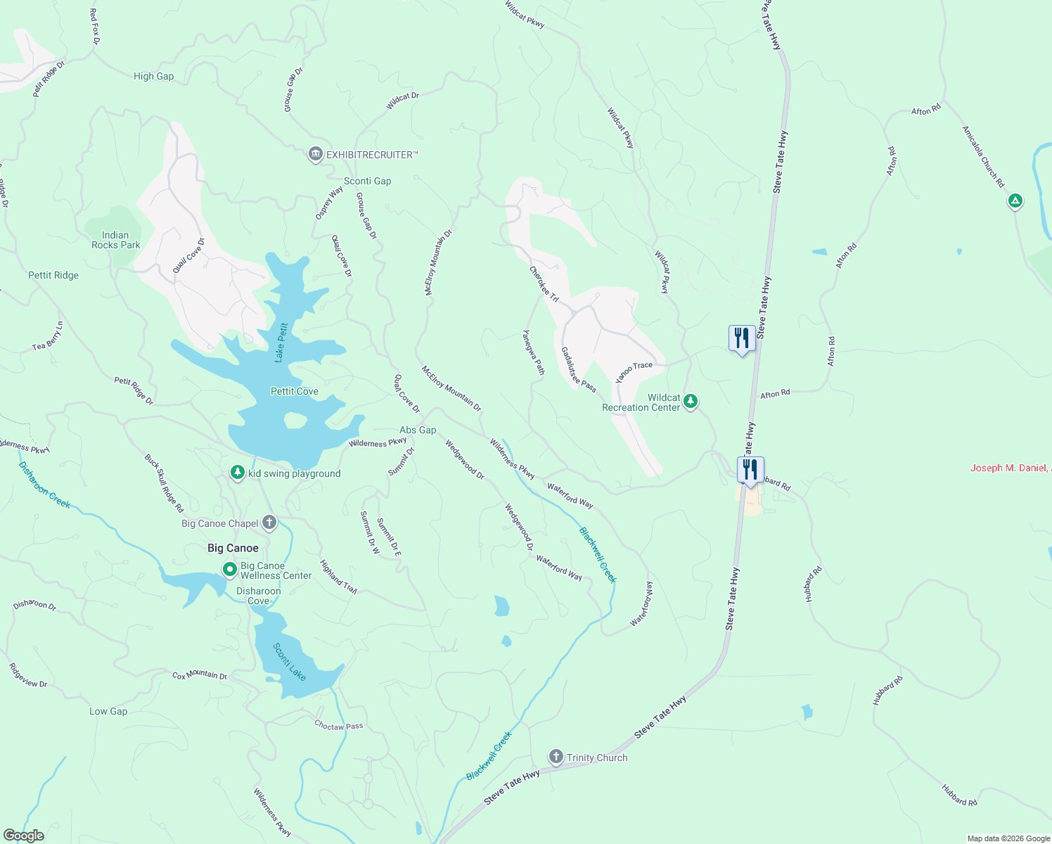 map of restaurants, bars, coffee shops, grocery stores, and more near in 