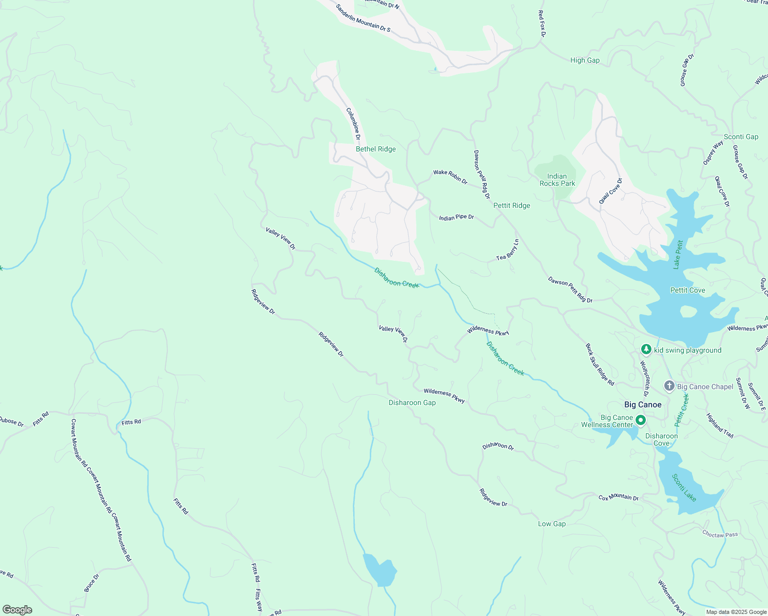 map of restaurants, bars, coffee shops, grocery stores, and more near 24 White Oak Knoll in Jasper