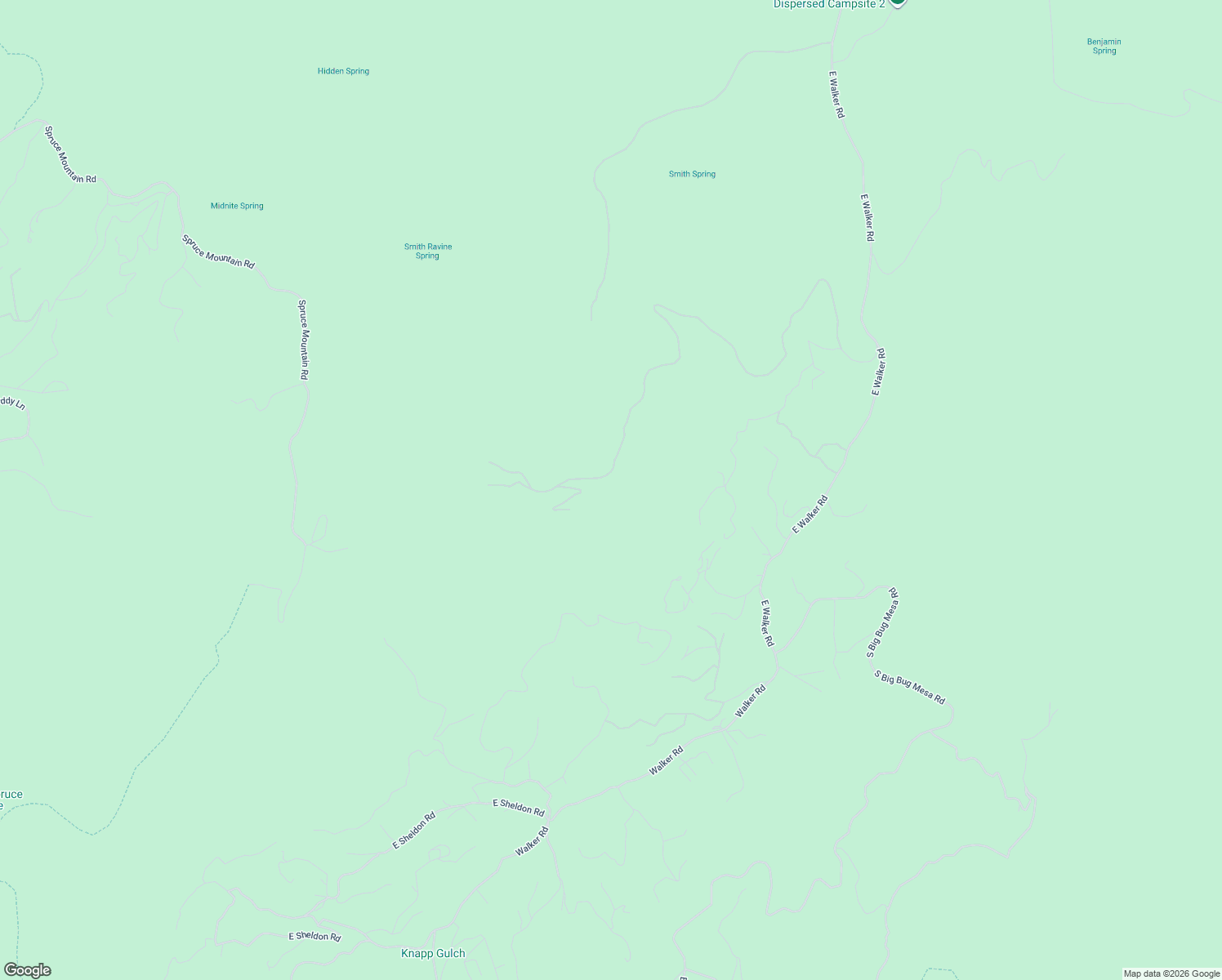 map of restaurants, bars, coffee shops, grocery stores, and more near 4560 East Bald Mountain Road in Prescott