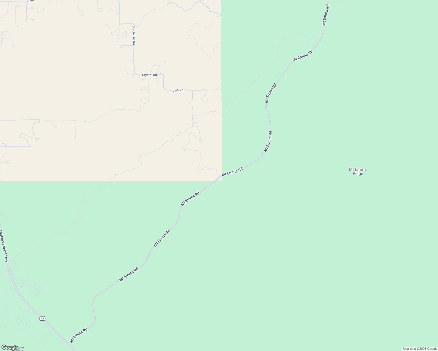 map of restaurants, bars, coffee shops, grocery stores, and more near Mount Emma Road in Palmdale