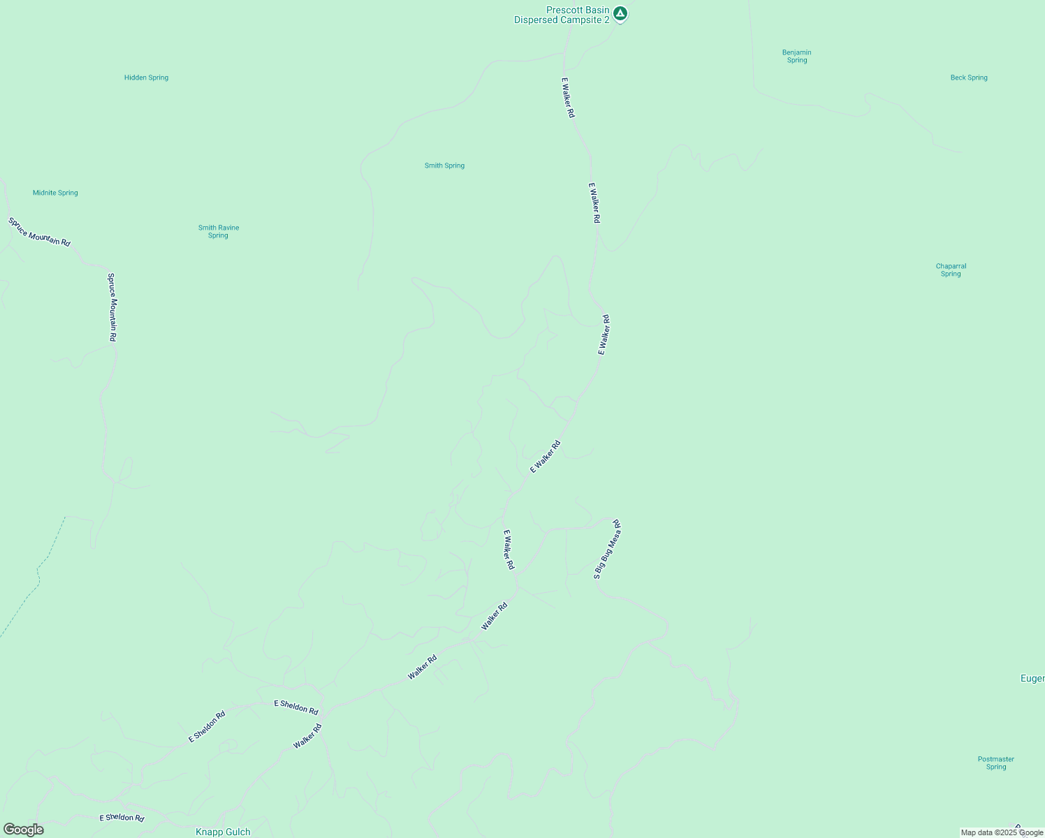 map of restaurants, bars, coffee shops, grocery stores, and more near 5321 South Dahlin Road in Prescott