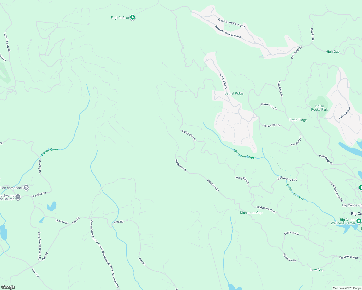 map of restaurants, bars, coffee shops, grocery stores, and more near 2136 Ridgeview Drive in Jasper