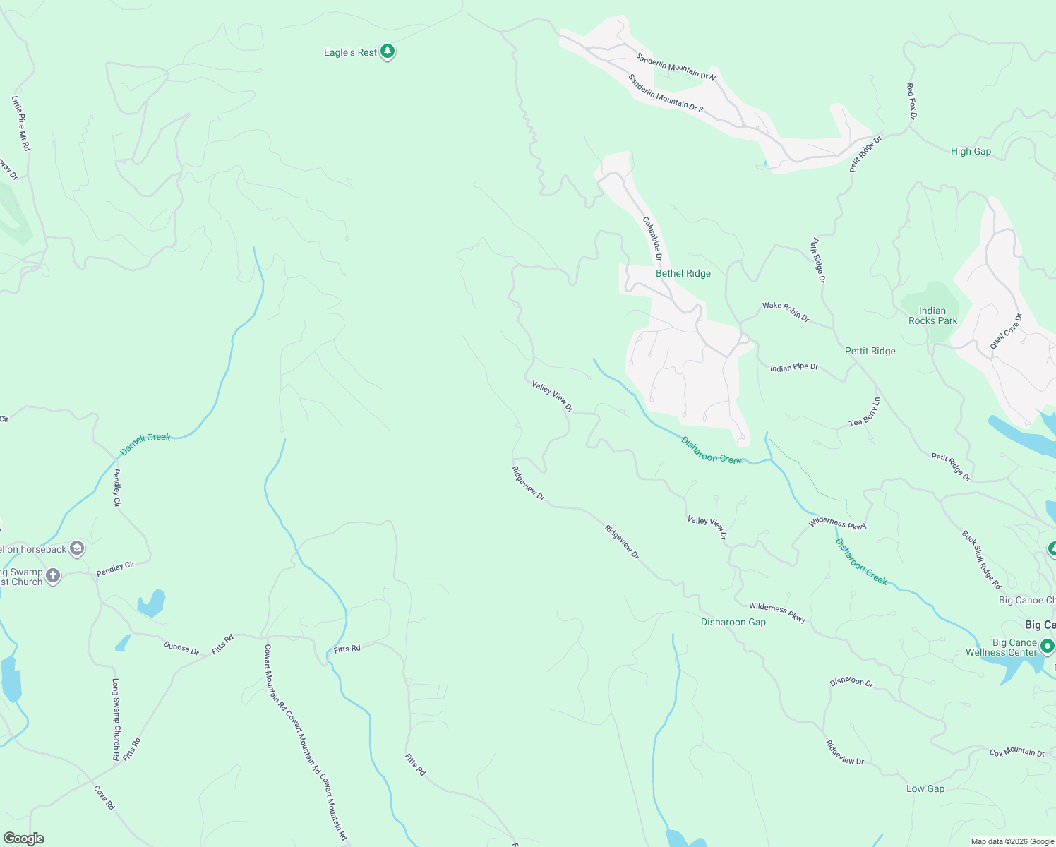 map of restaurants, bars, coffee shops, grocery stores, and more near 2179 Ridgeview Drive in Jasper