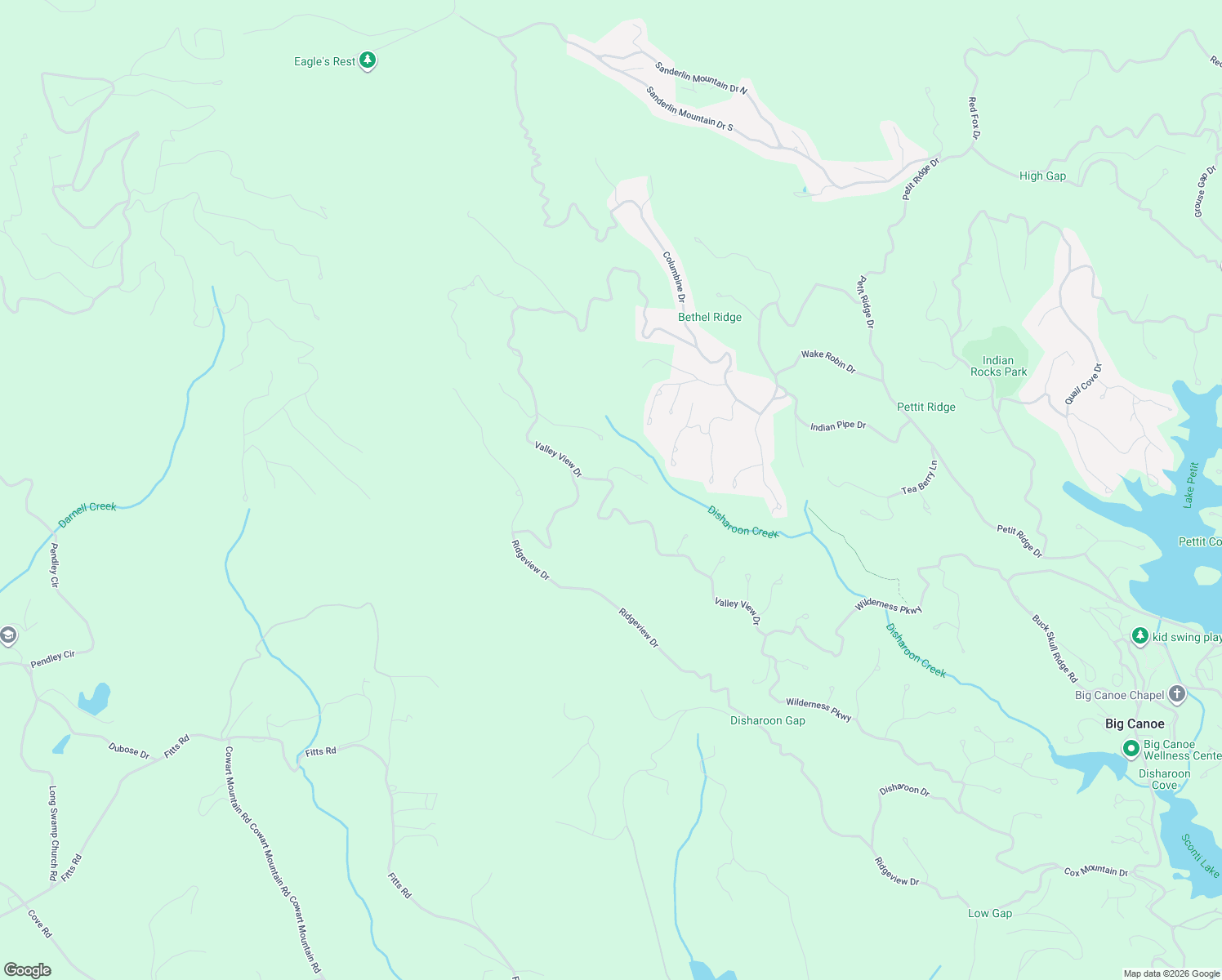 map of restaurants, bars, coffee shops, grocery stores, and more near 7063 Valley View Drive in Jasper