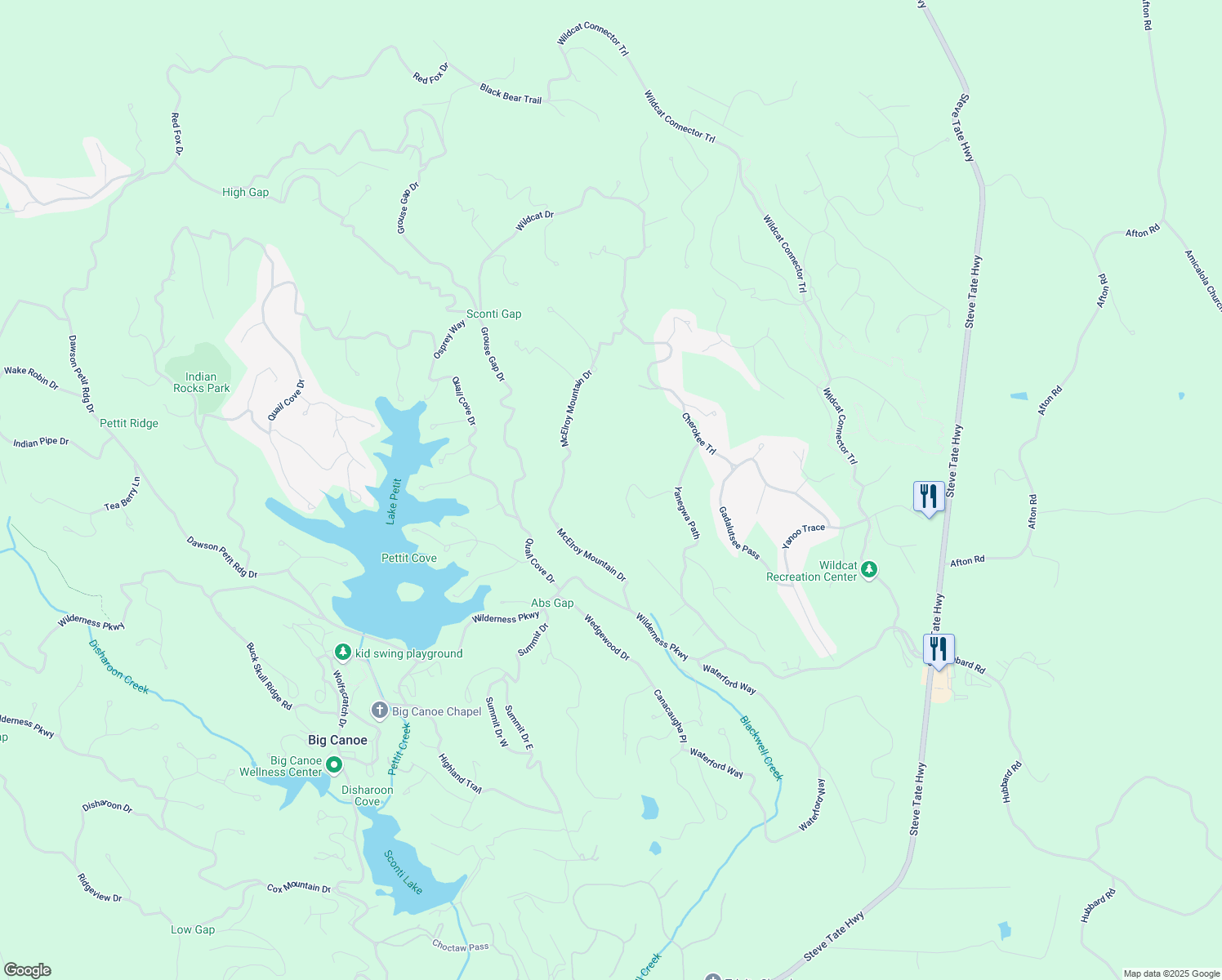 map of restaurants, bars, coffee shops, grocery stores, and more near 220 Yanegwa Knoll in Marble Hill