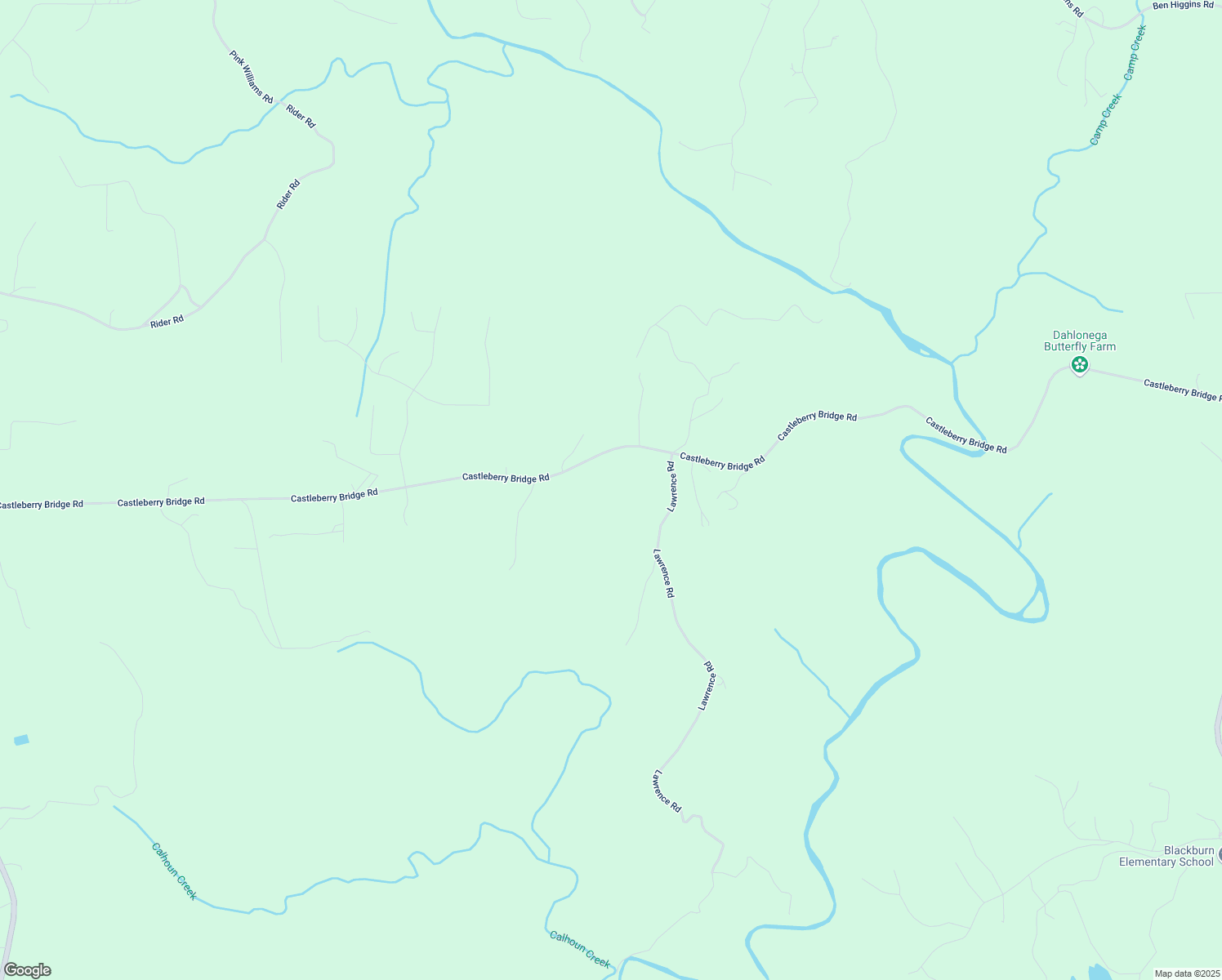 map of restaurants, bars, coffee shops, grocery stores, and more near 2211 Castleberry Bridge Road in Dawsonville
