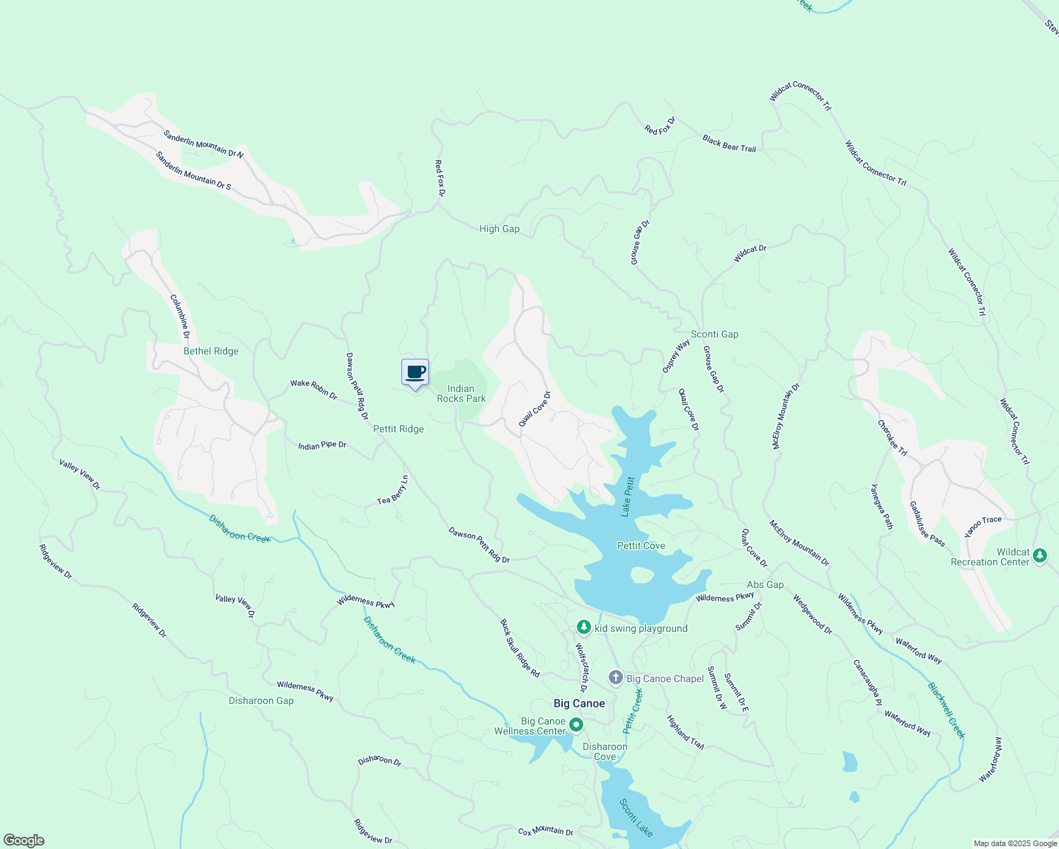 map of restaurants, bars, coffee shops, grocery stores, and more near 884 Quail Cove Drive in Jasper