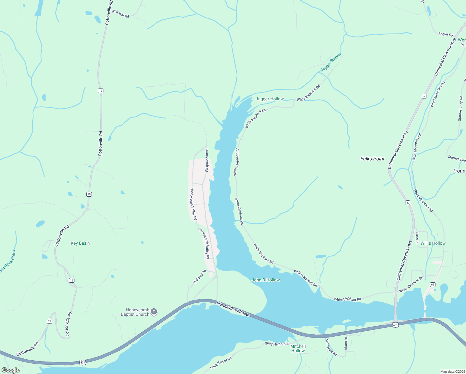 map of restaurants, bars, coffee shops, grocery stores, and more near 2269 White Elephant Road in Grant