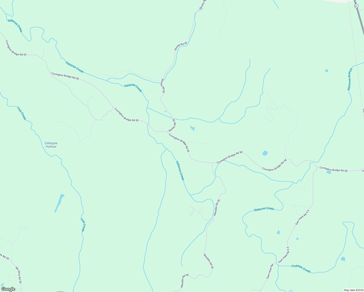 map of restaurants, bars, coffee shops, grocery stores, and more near 3085 Covington Bridge Road Southeast in Fairmount