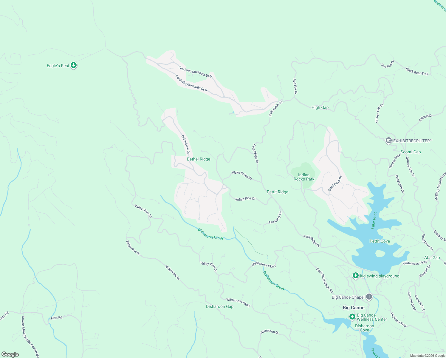 map of restaurants, bars, coffee shops, grocery stores, and more near 6205 Bellflower Drive in Dawsonville