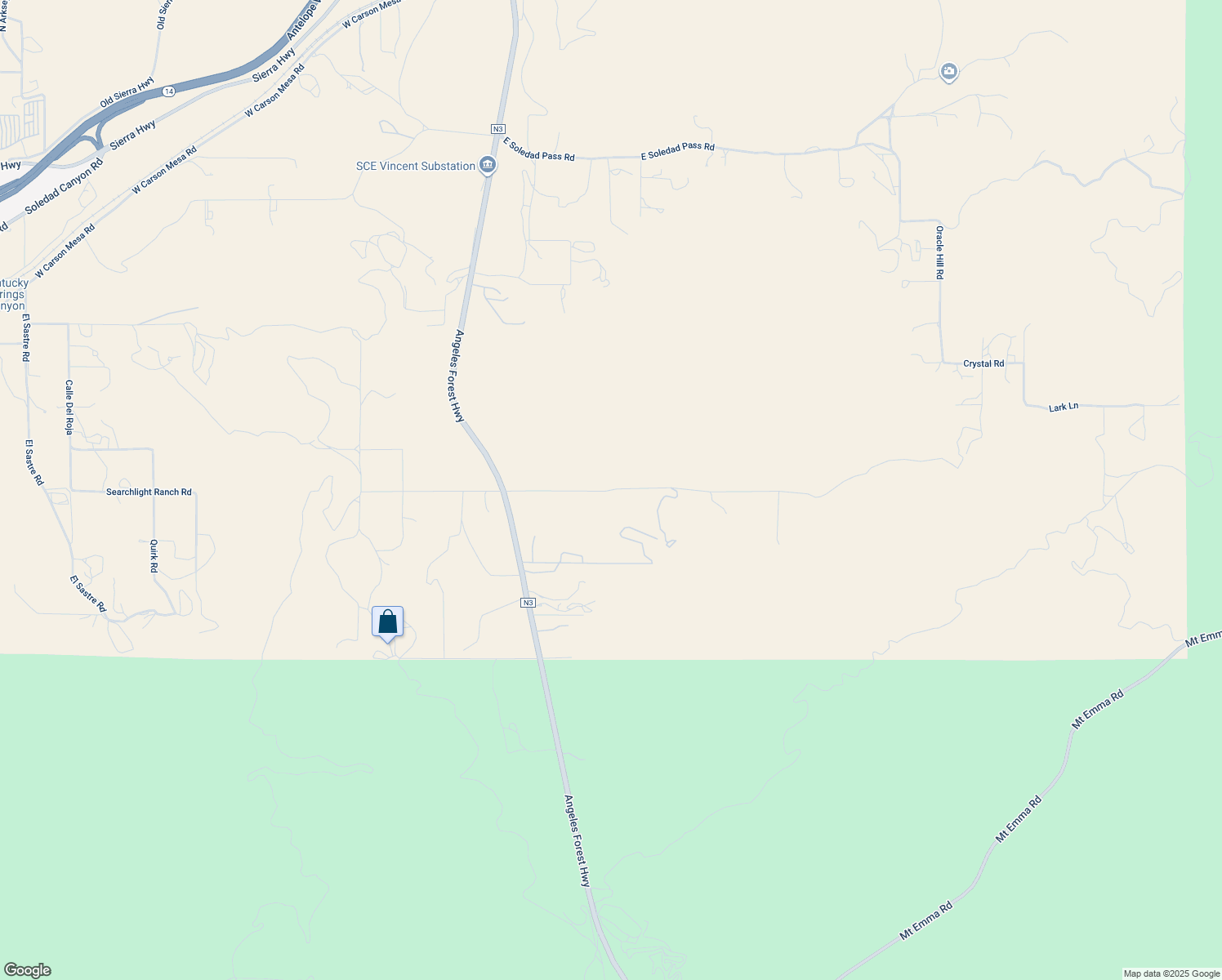 map of restaurants, bars, coffee shops, grocery stores, and more near East Juniper Ridge Lane in Acton