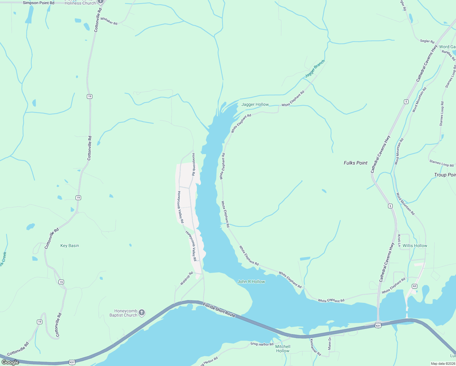 map of restaurants, bars, coffee shops, grocery stores, and more near 2086 White Elephant Road in Grant