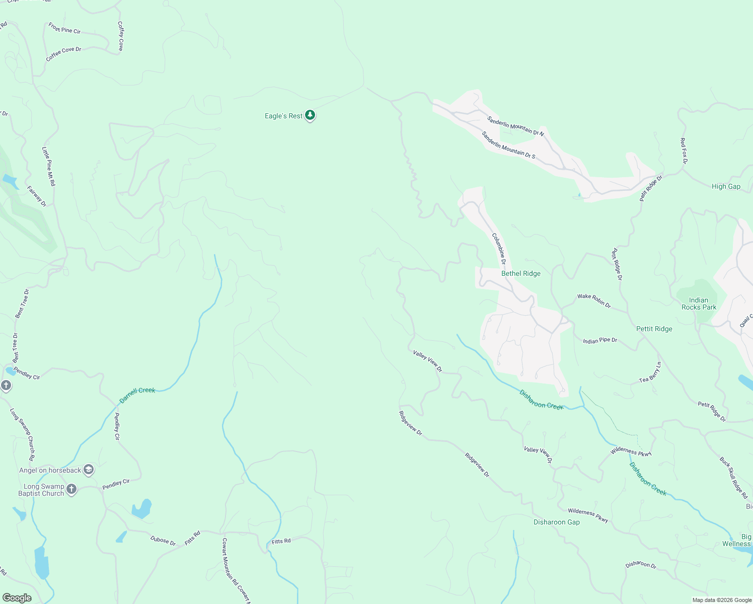 map of restaurants, bars, coffee shops, grocery stores, and more near 1549 Valley View Drive in Jasper