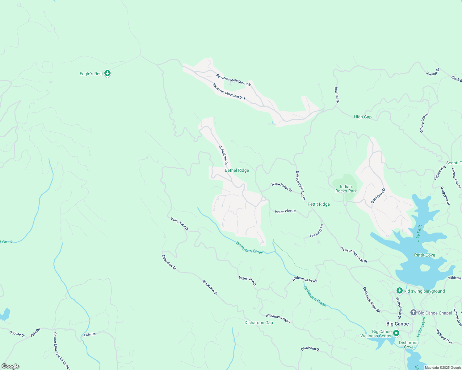 map of restaurants, bars, coffee shops, grocery stores, and more near 215 Columbine Drive in Jasper