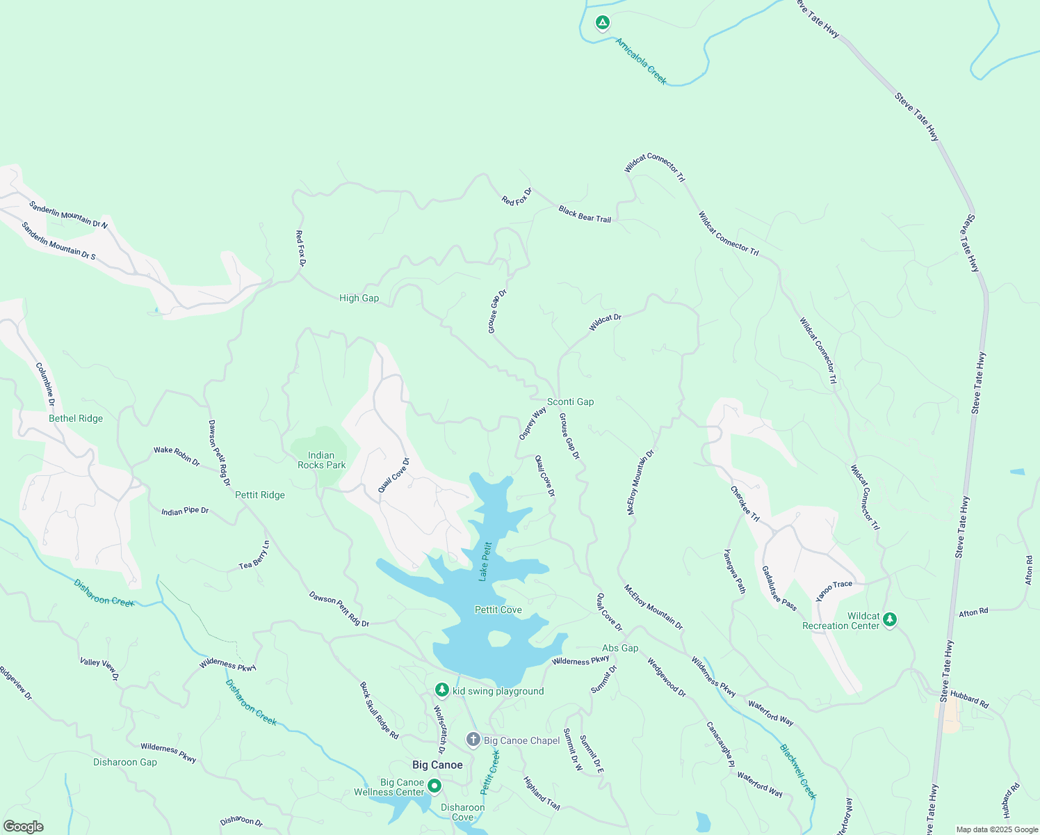 map of restaurants, bars, coffee shops, grocery stores, and more near 1109 Quail Cove Drive in Dawsonville