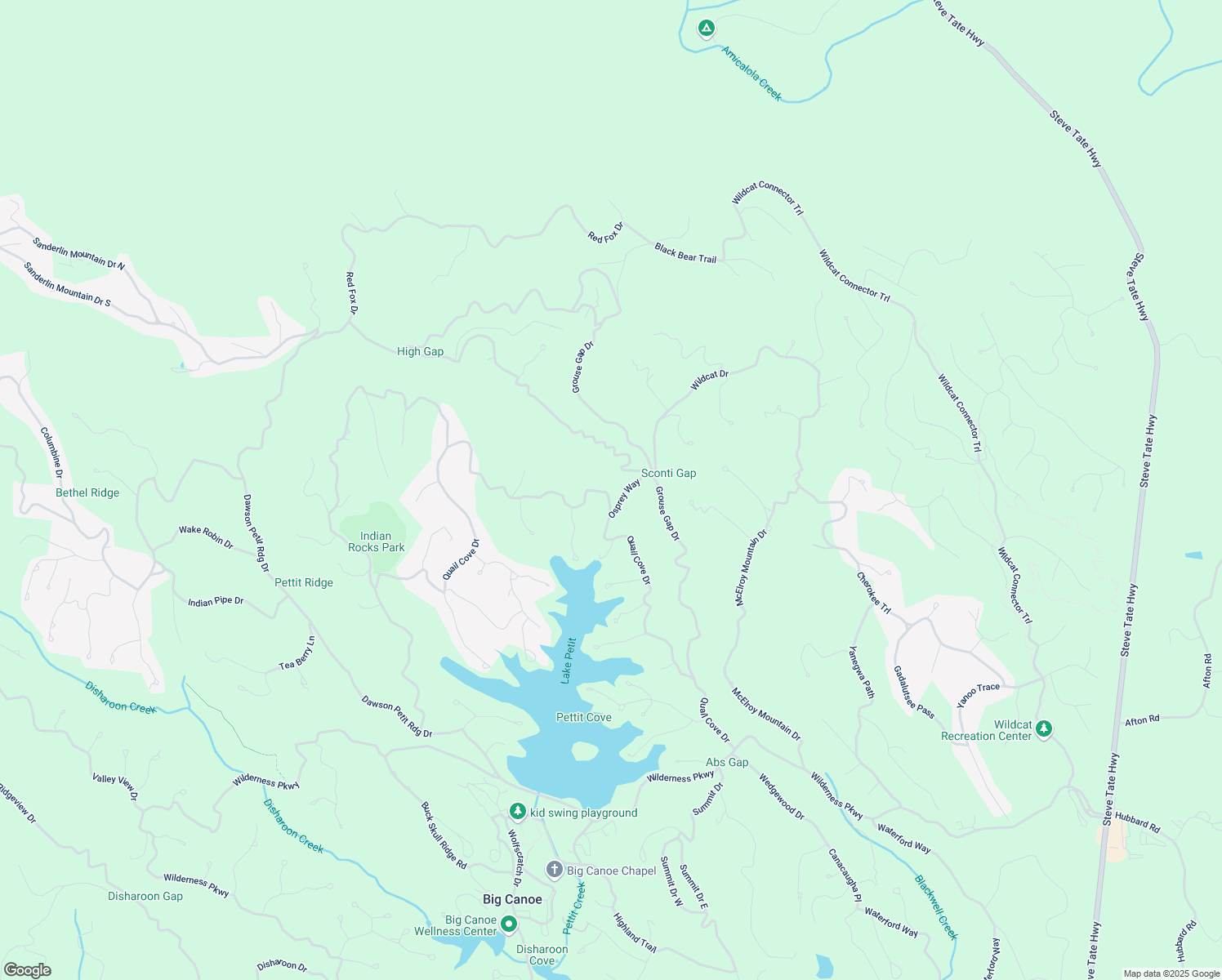 map of restaurants, bars, coffee shops, grocery stores, and more near 1109 Quail Cove Drive in Dawsonville