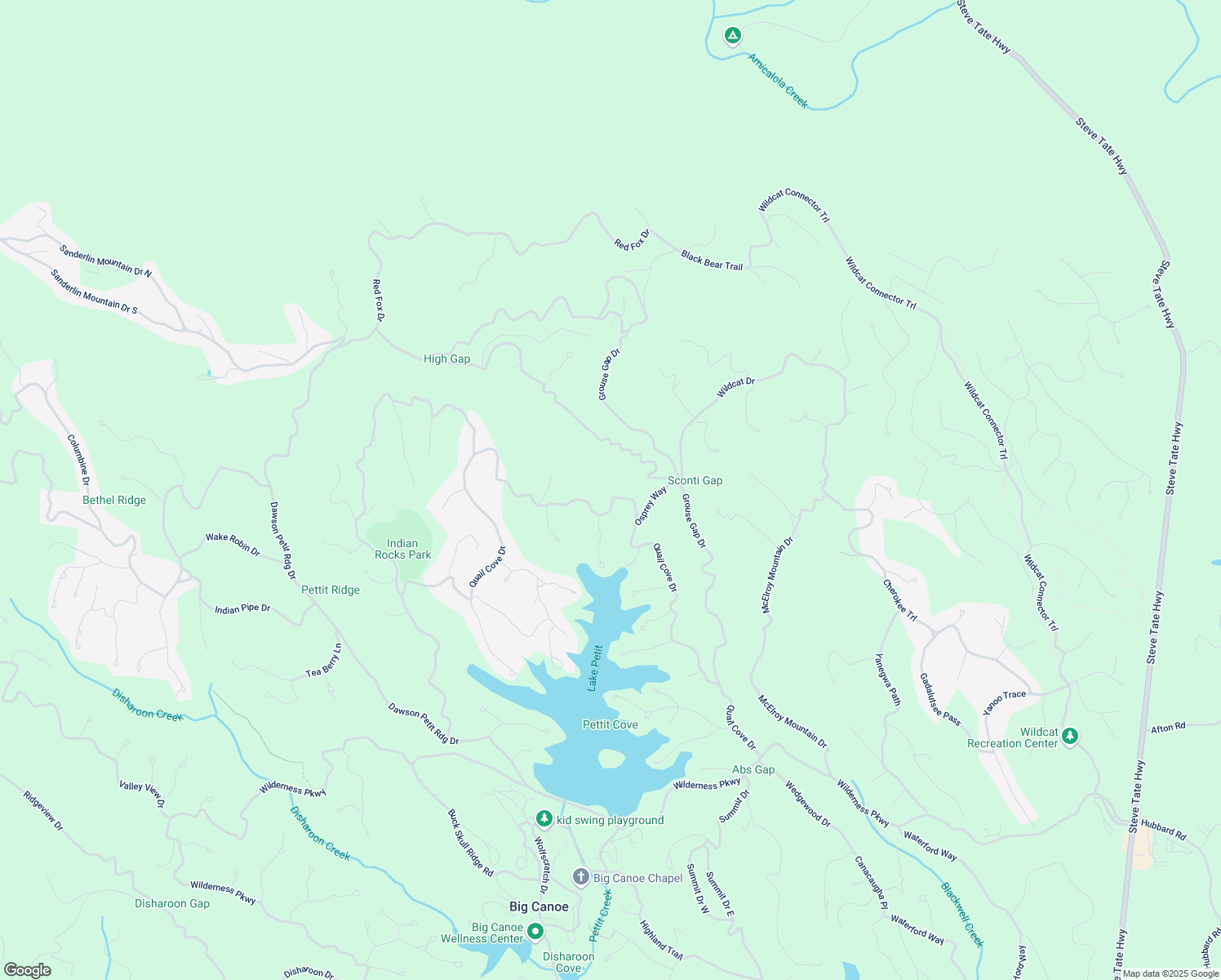 map of restaurants, bars, coffee shops, grocery stores, and more near 1111 Quail Cove Drive in Dawsonville