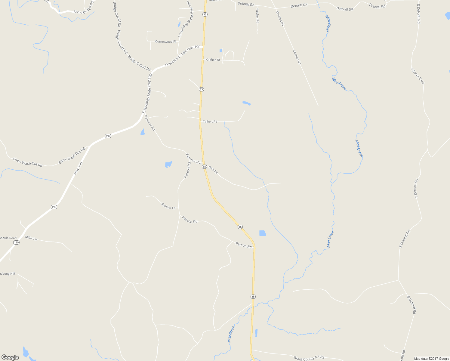 map of restaurants, bars, coffee shops, grocery stores, and more near 5417 Dale Road in Benton