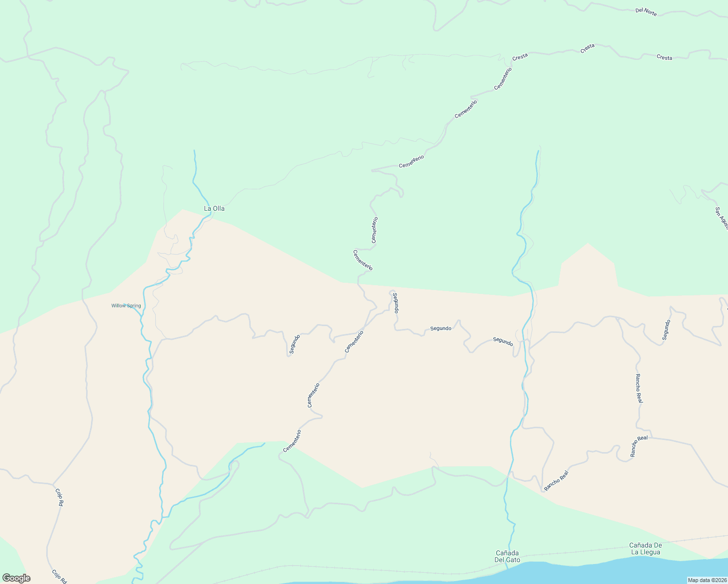 map of restaurants, bars, coffee shops, grocery stores, and more near Cementerio in Goleta