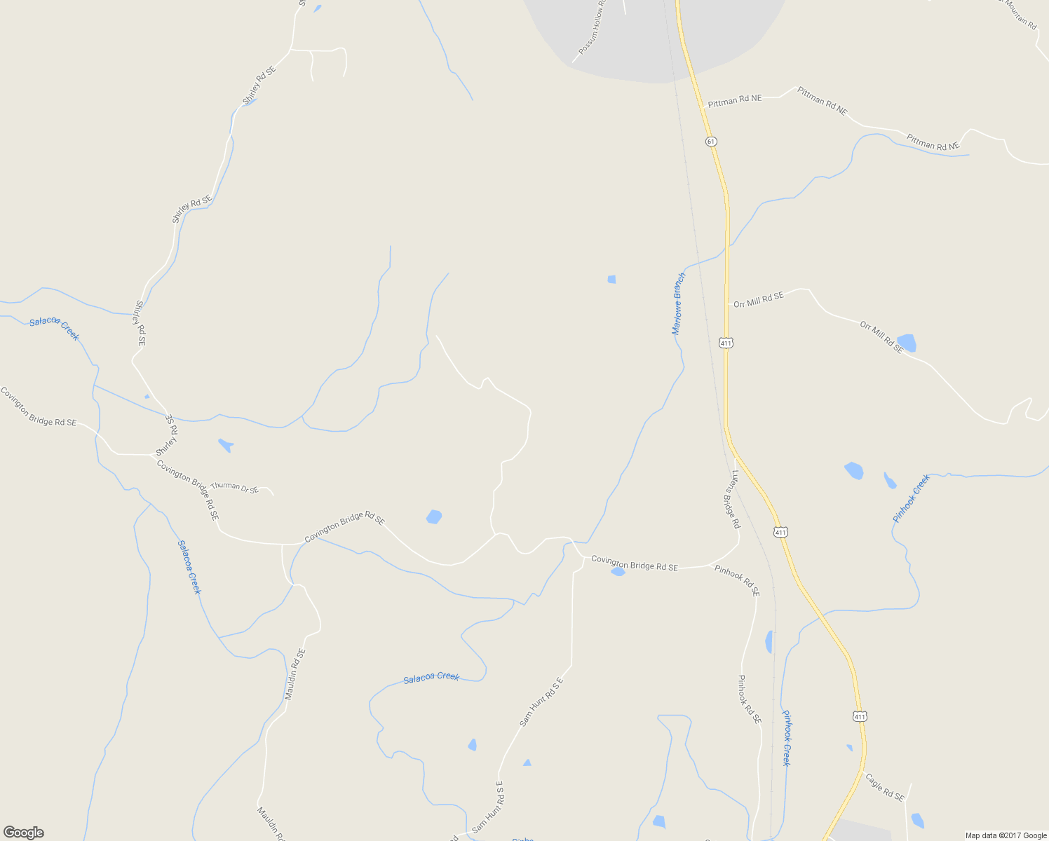 map of restaurants, bars, coffee shops, grocery stores, and more near 344 Possum Hollow Road Southeast in Fairmount