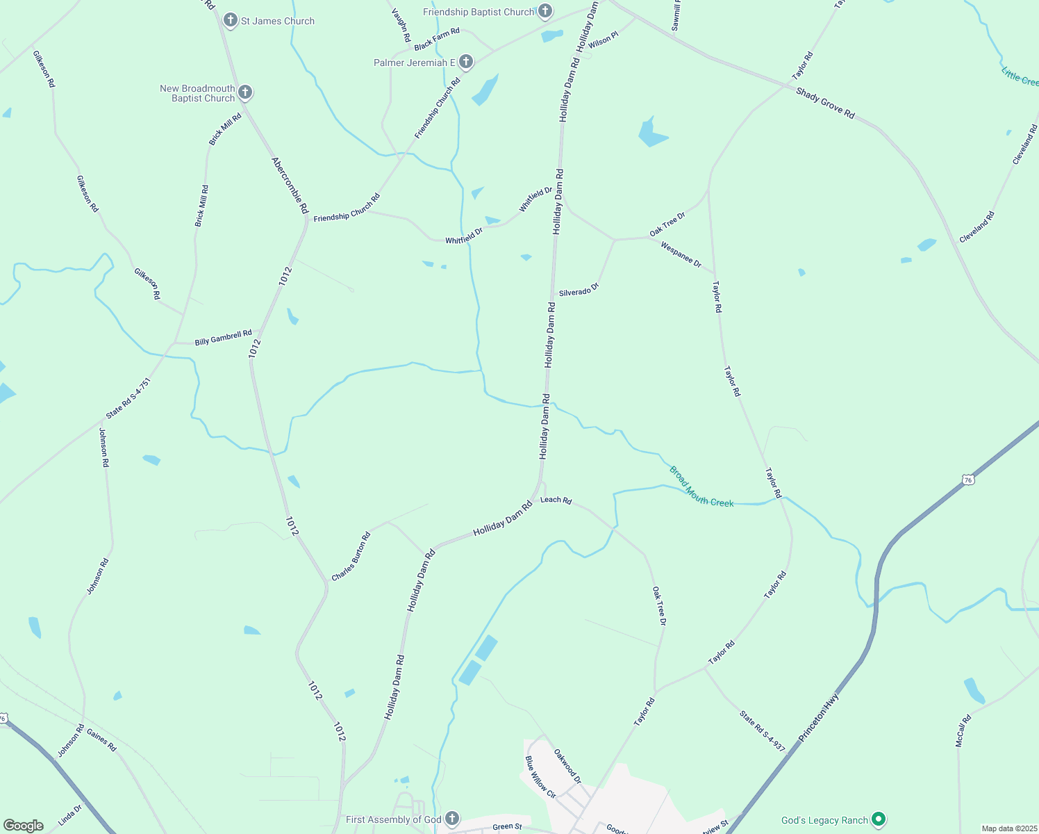 map of restaurants, bars, coffee shops, grocery stores, and more near 315 Holliday Dam Road in Honea Path