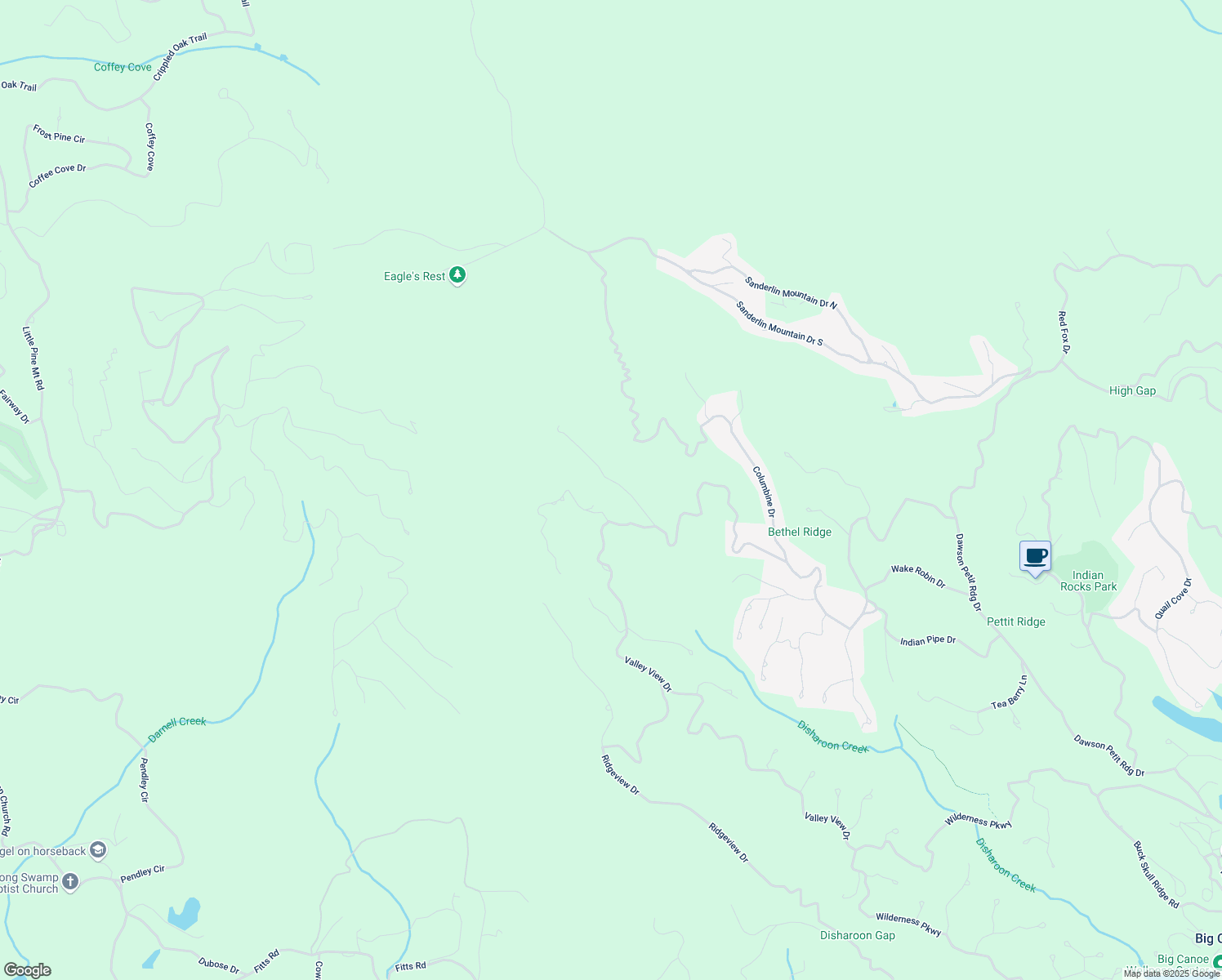map of restaurants, bars, coffee shops, grocery stores, and more near in 