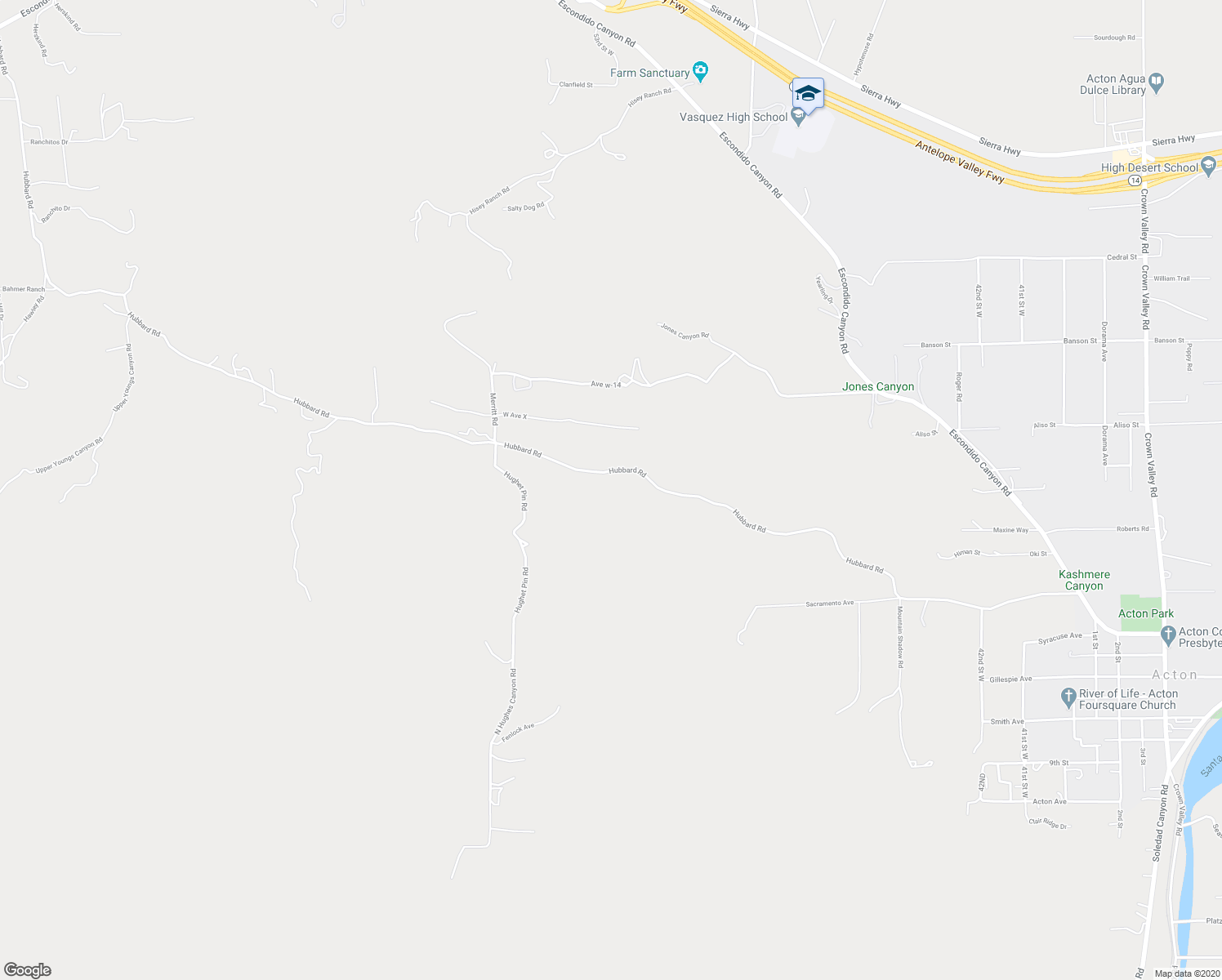 map of restaurants, bars, coffee shops, grocery stores, and more near 5460 Hubbard Road in Acton