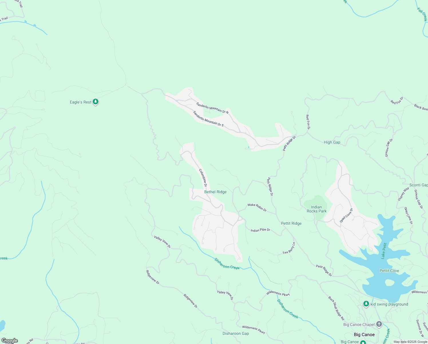 map of restaurants, bars, coffee shops, grocery stores, and more near 6215 Butter Cup Lane in Dawsonville