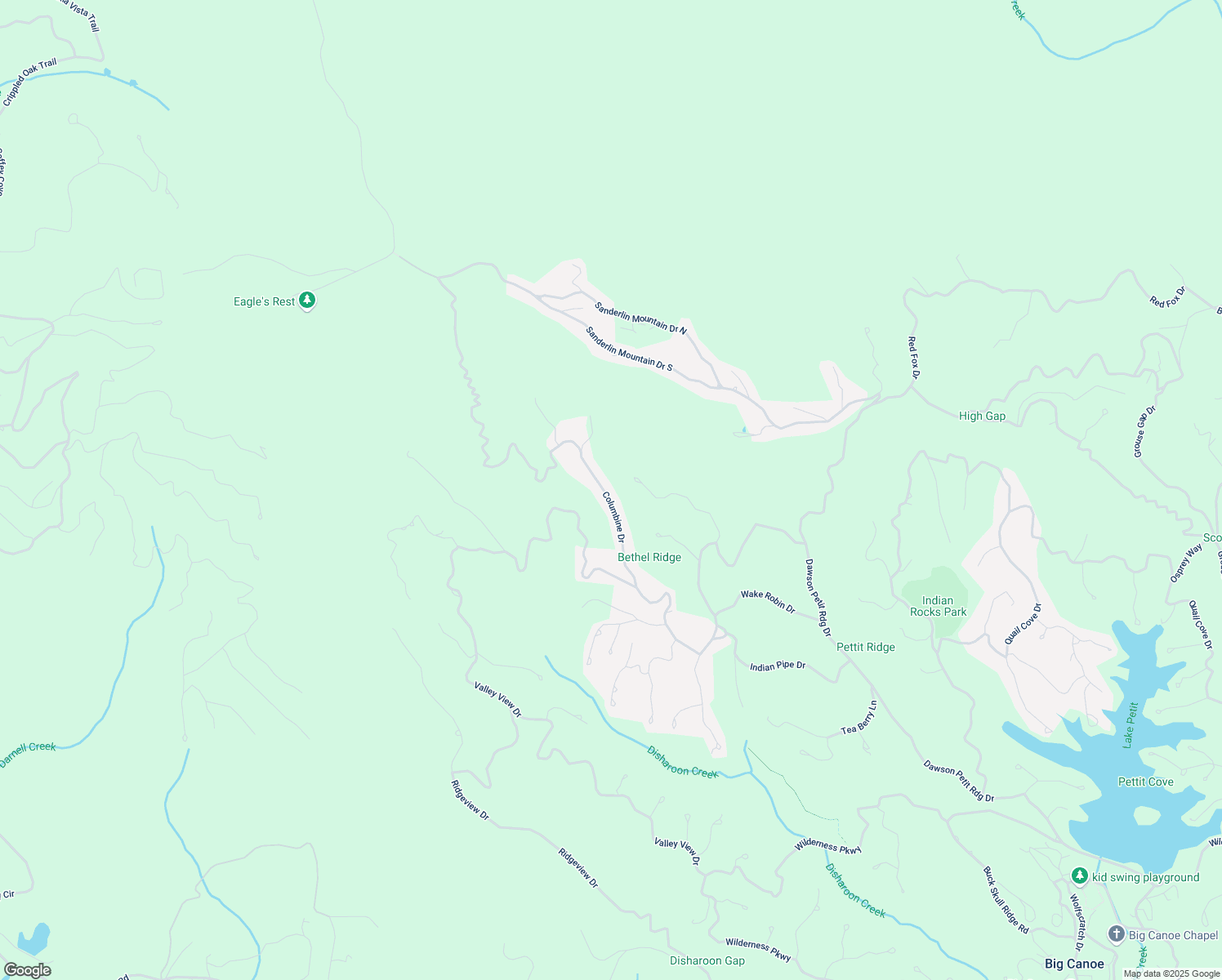 map of restaurants, bars, coffee shops, grocery stores, and more near 524 Columbine Drive in Jasper