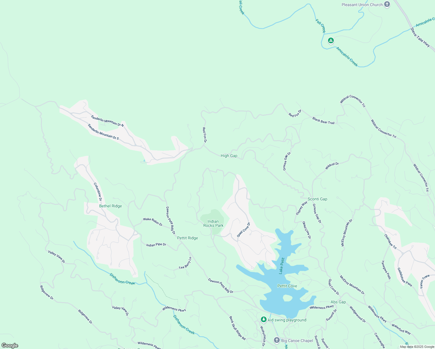 map of restaurants, bars, coffee shops, grocery stores, and more near 826 Woodland Trace in Dawsonville