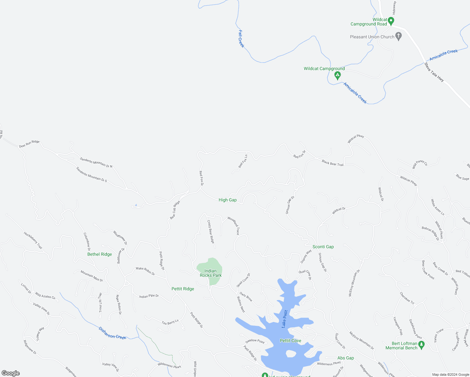 map of restaurants, bars, coffee shops, grocery stores, and more near 3023 Wild Turkey Bluff in Dawsonville