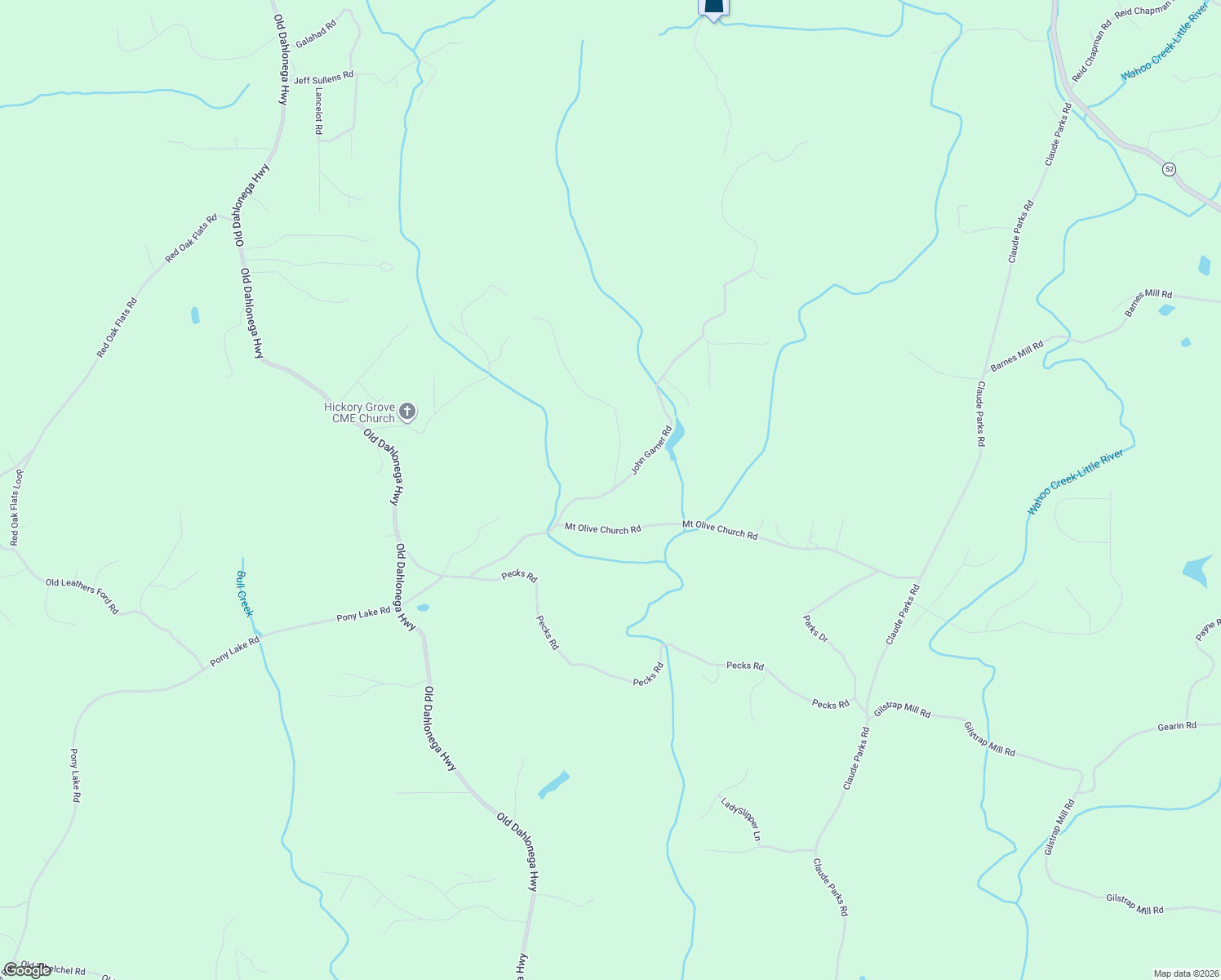 map of restaurants, bars, coffee shops, grocery stores, and more near 200 Summer Glen Road in Dahlonega