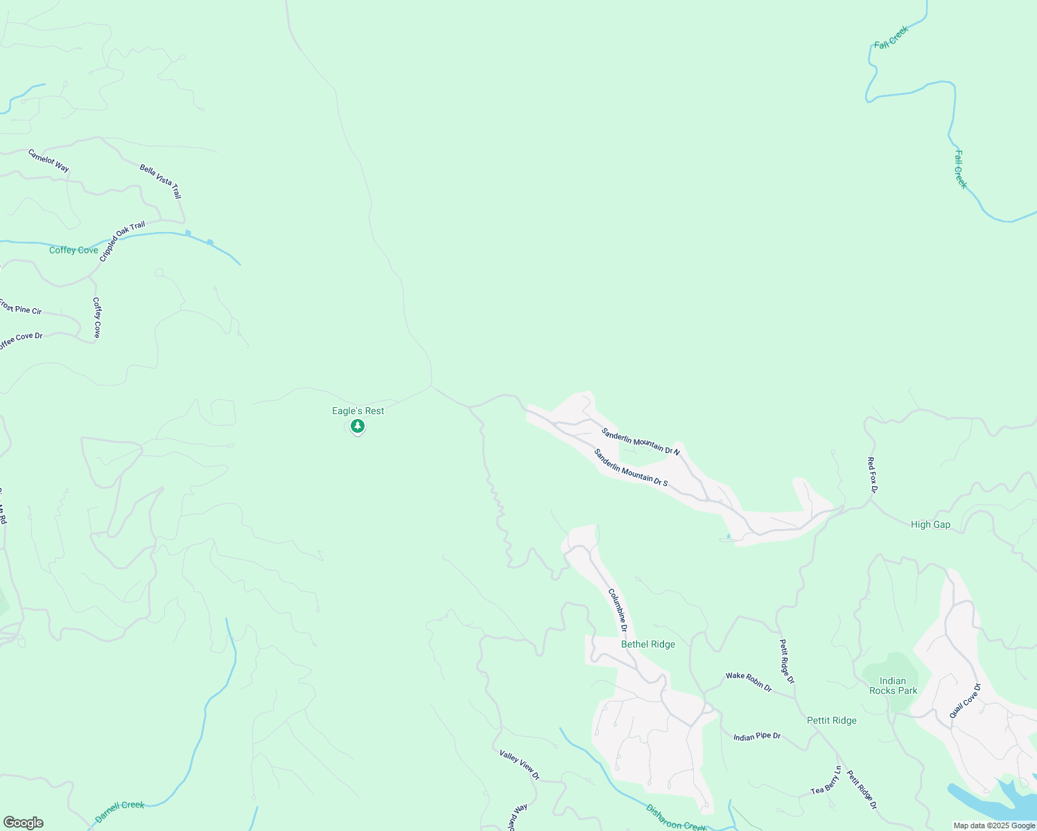 map of restaurants, bars, coffee shops, grocery stores, and more near 1364 Deer Run Ridge in Big Canoe