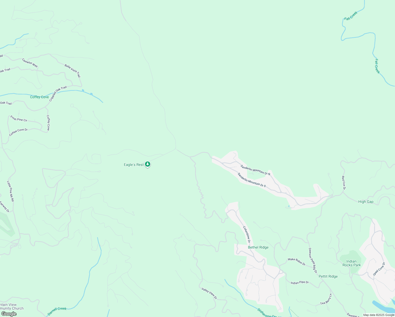 map of restaurants, bars, coffee shops, grocery stores, and more near 5167 Deer Run Ridge in Dawsonville