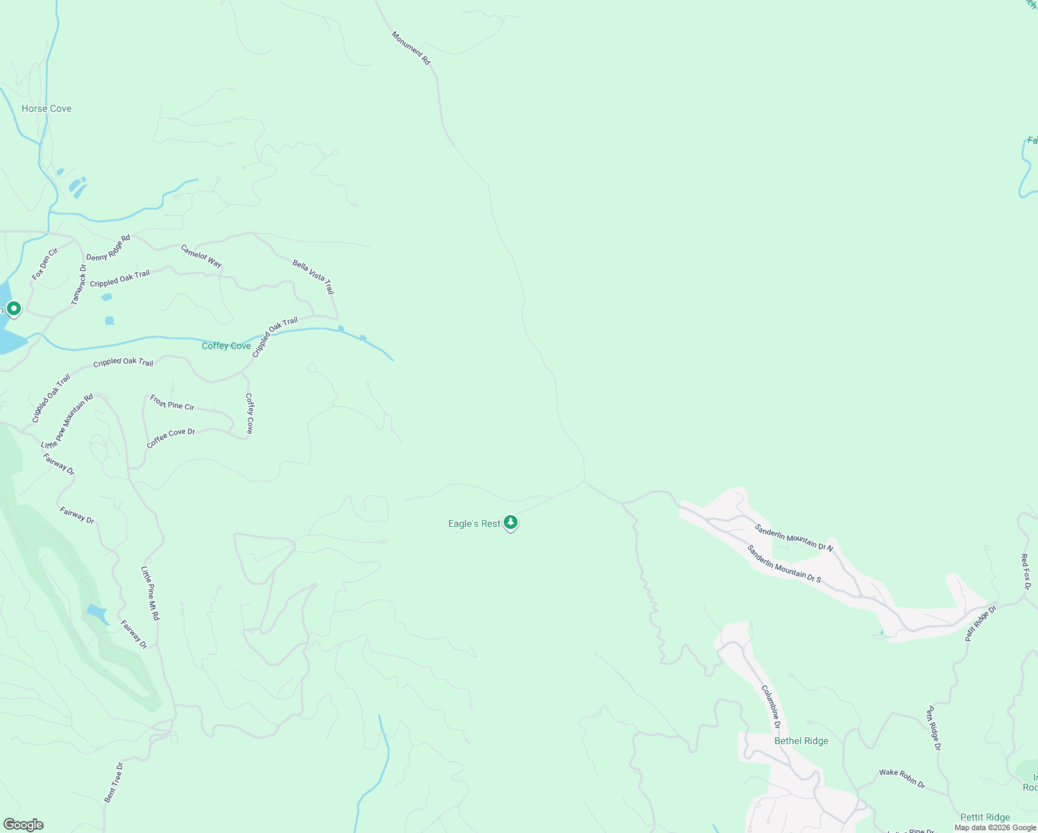 map of restaurants, bars, coffee shops, grocery stores, and more near 5308 Monument Road in Jasper