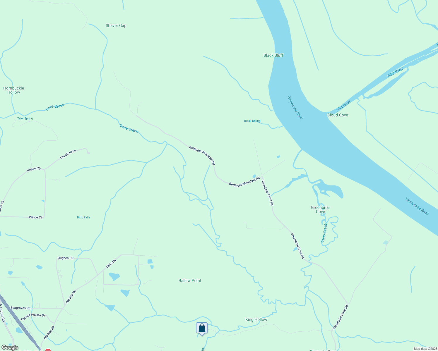 map of restaurants, bars, coffee shops, grocery stores, and more near in Laceys Spring
