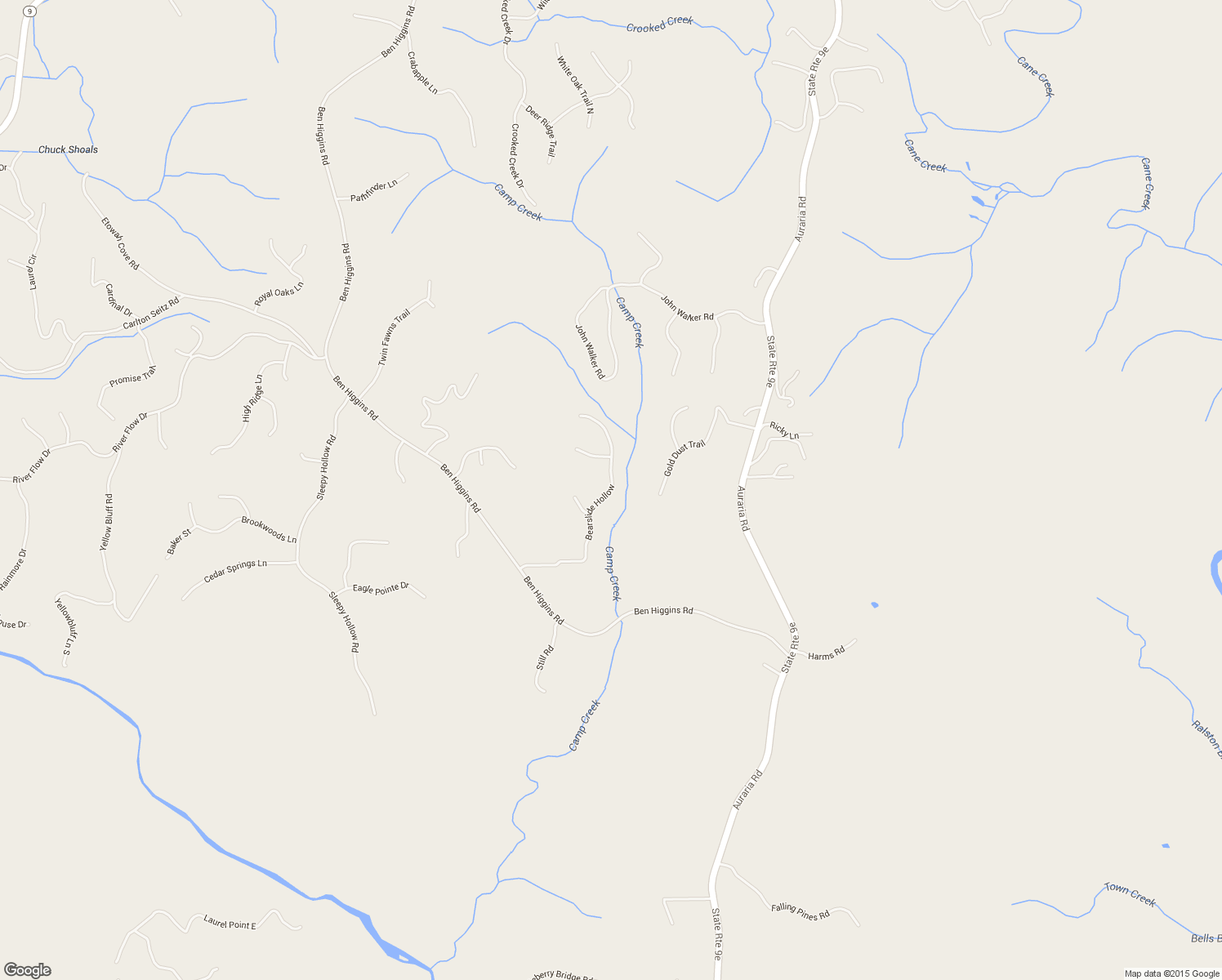 map of restaurants, bars, coffee shops, grocery stores, and more near 100 Bearslide Hollow in Dahlonega