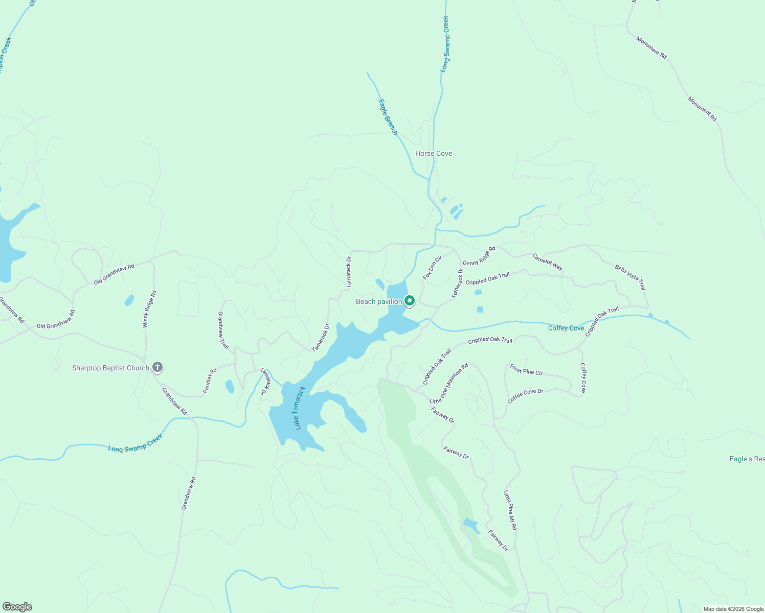 map of restaurants, bars, coffee shops, grocery stores, and more near 141 Blue Pine Court in Big Canoe