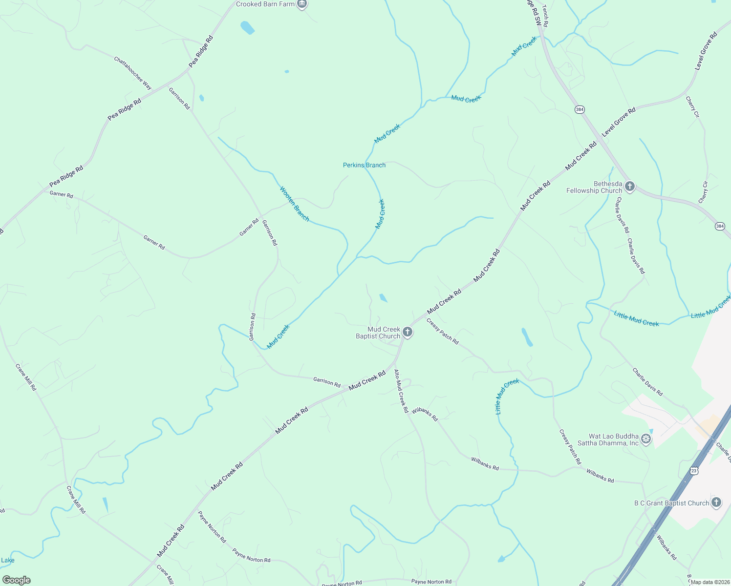 map of restaurants, bars, coffee shops, grocery stores, and more near 401 Herrin Road in Cornelia