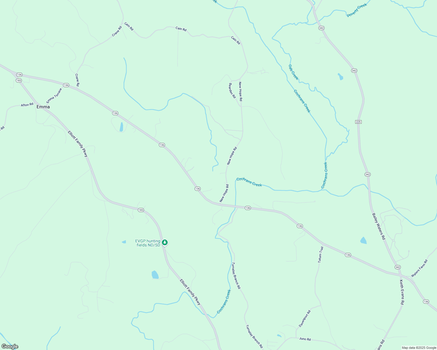 map of restaurants, bars, coffee shops, grocery stores, and more near 23 Farist Drive in Dawsonville