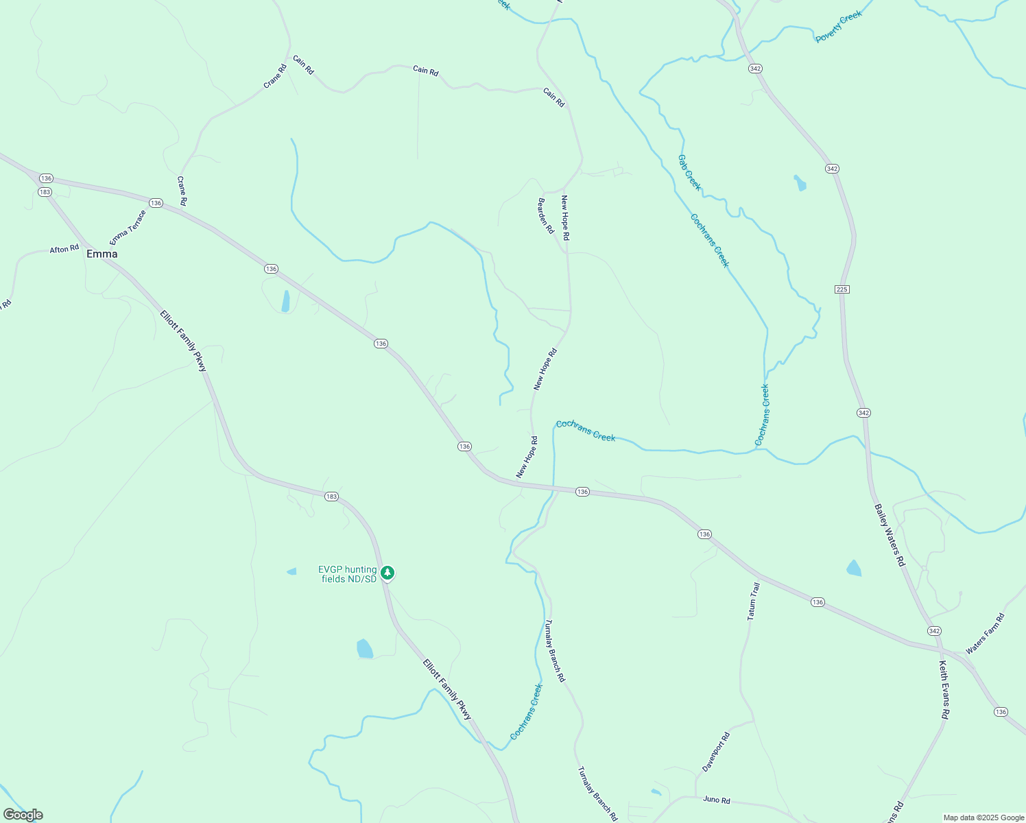 map of restaurants, bars, coffee shops, grocery stores, and more near 23 Farist Drive in Dawsonville