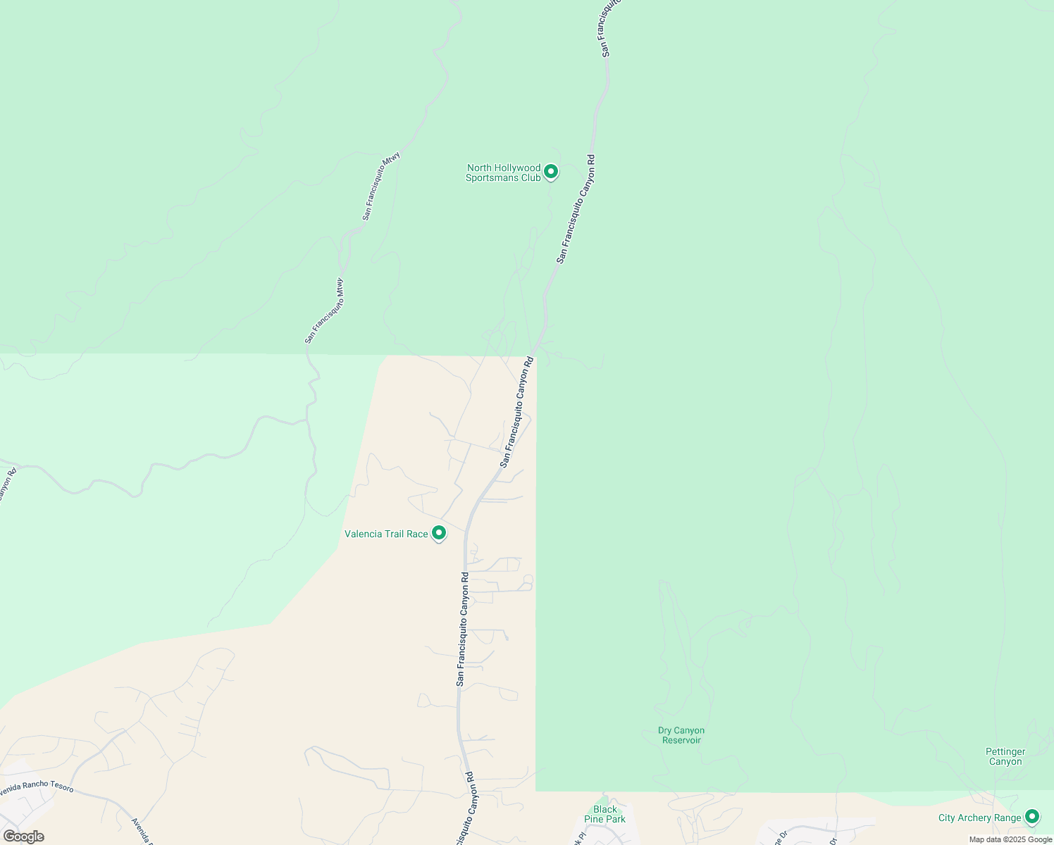 map of restaurants, bars, coffee shops, grocery stores, and more near 30230 San Francisquito Canyon Road in Santa Clarita