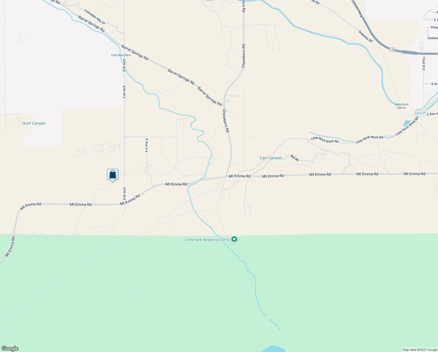 map of restaurants, bars, coffee shops, grocery stores, and more near 34270 Cheseboro Road in Palmdale
