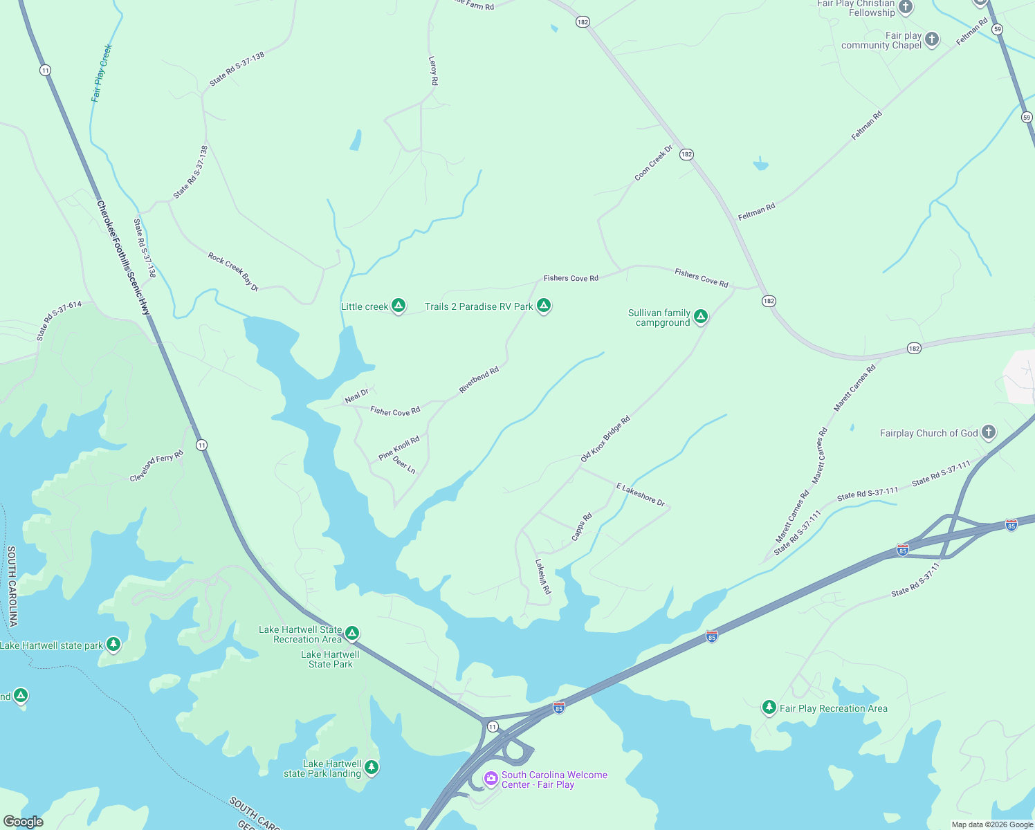 map of restaurants, bars, coffee shops, grocery stores, and more near in Fair Play