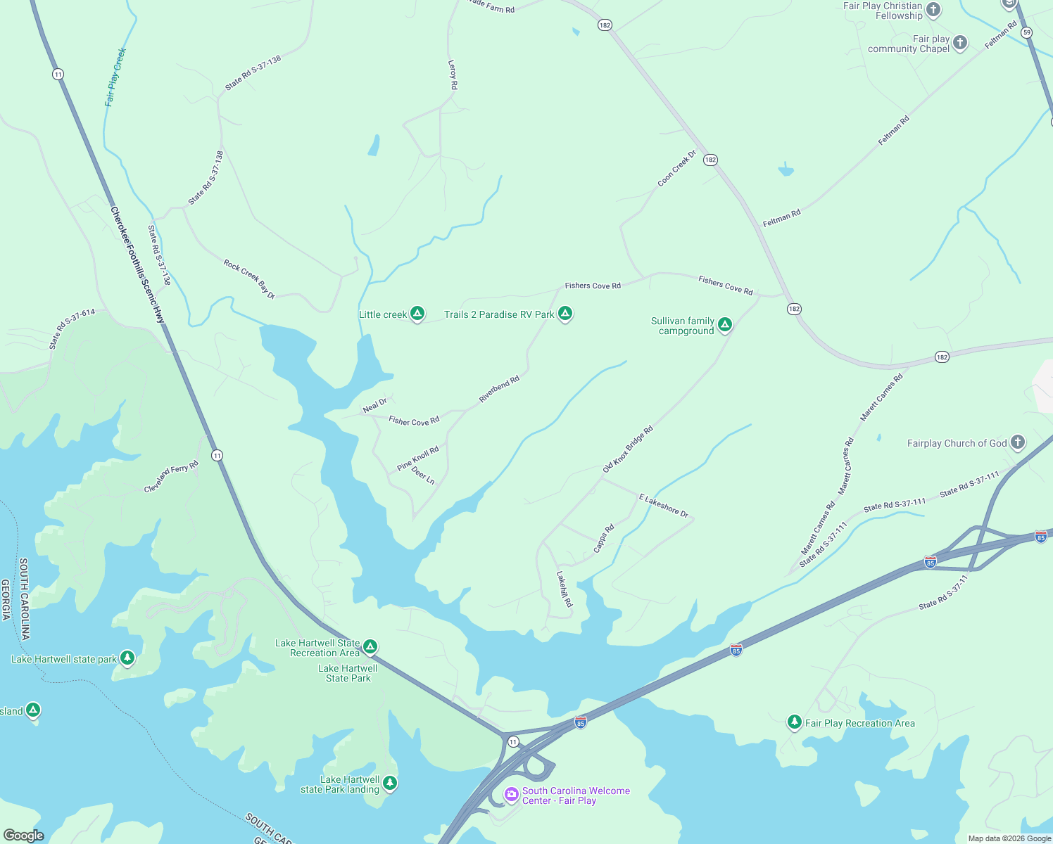 map of restaurants, bars, coffee shops, grocery stores, and more near in Fair Play