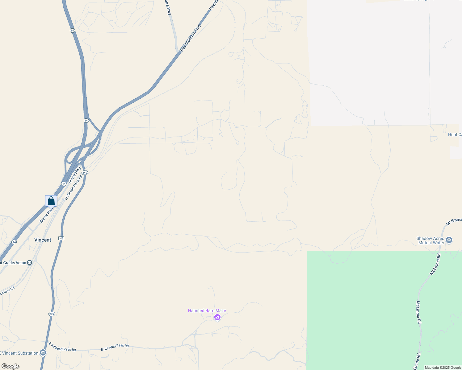 map of restaurants, bars, coffee shops, grocery stores, and more near 34415 Carrollton Court in Palmdale
