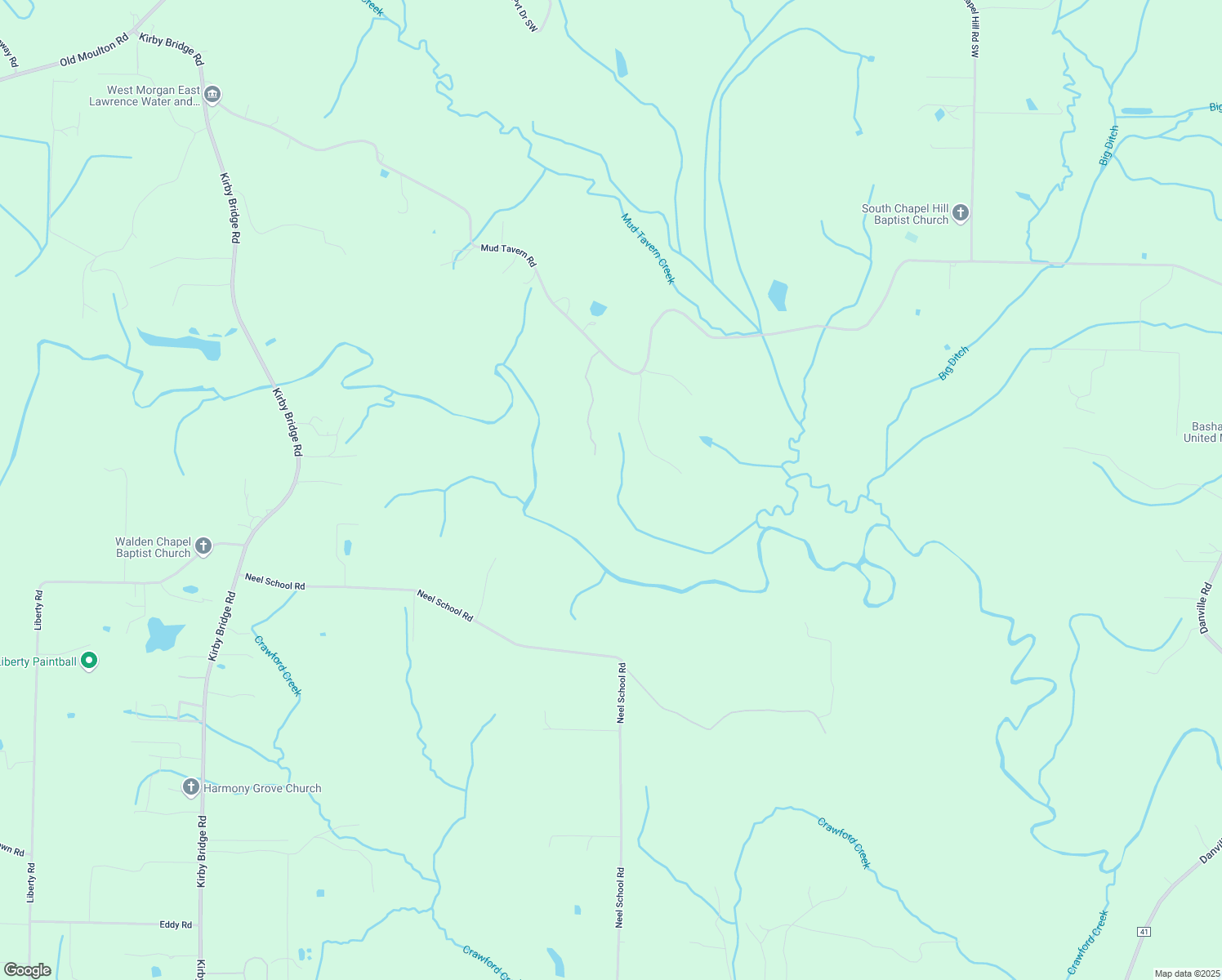 map of restaurants, bars, coffee shops, grocery stores, and more near 3278 Mud Tavern Road Southwest in Decatur